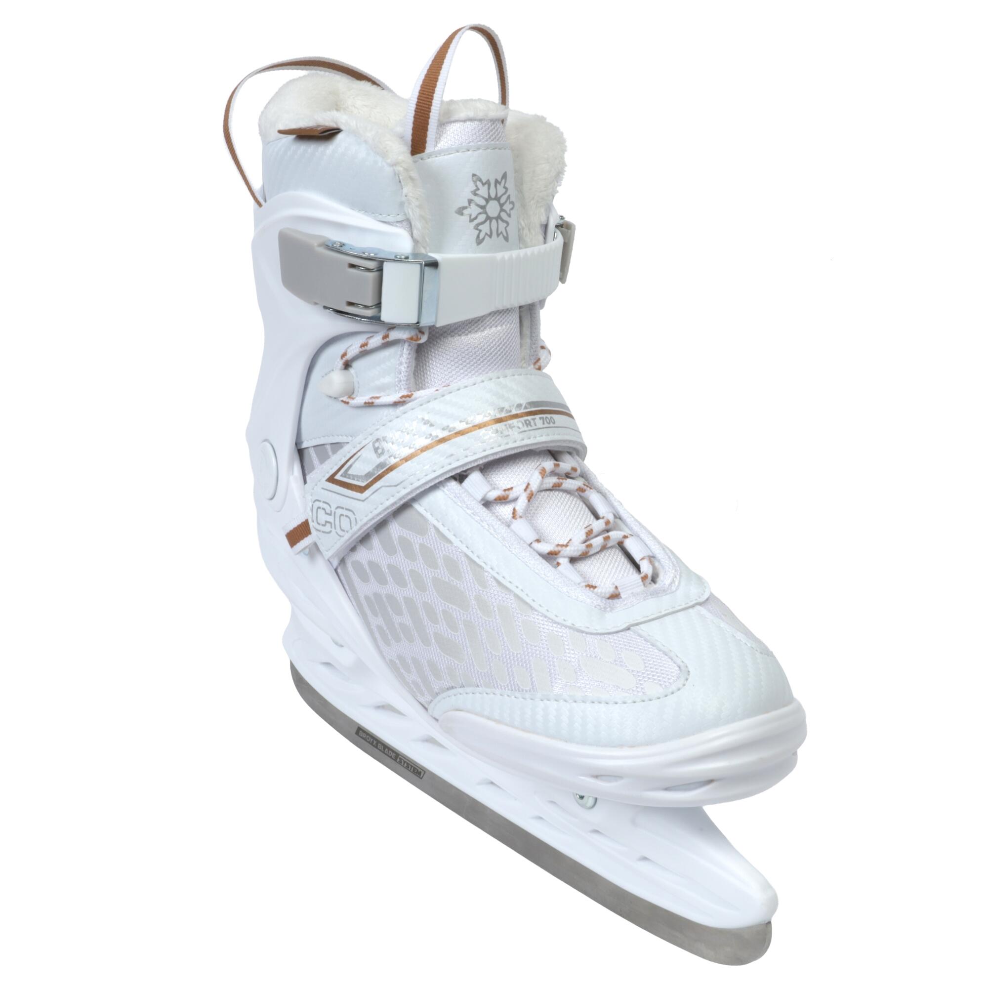 Łyżwy rekreacyjne BROYX COMFORT 700 WHITE 2/8