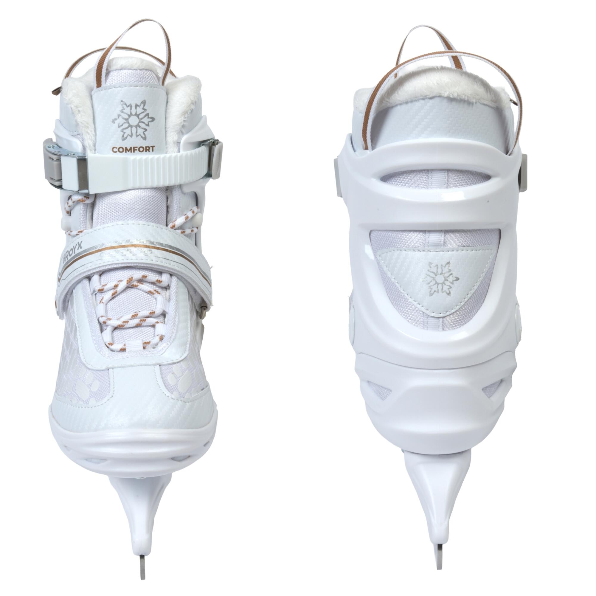 Łyżwy rekreacyjne BROYX COMFORT 700 WHITE 4/8