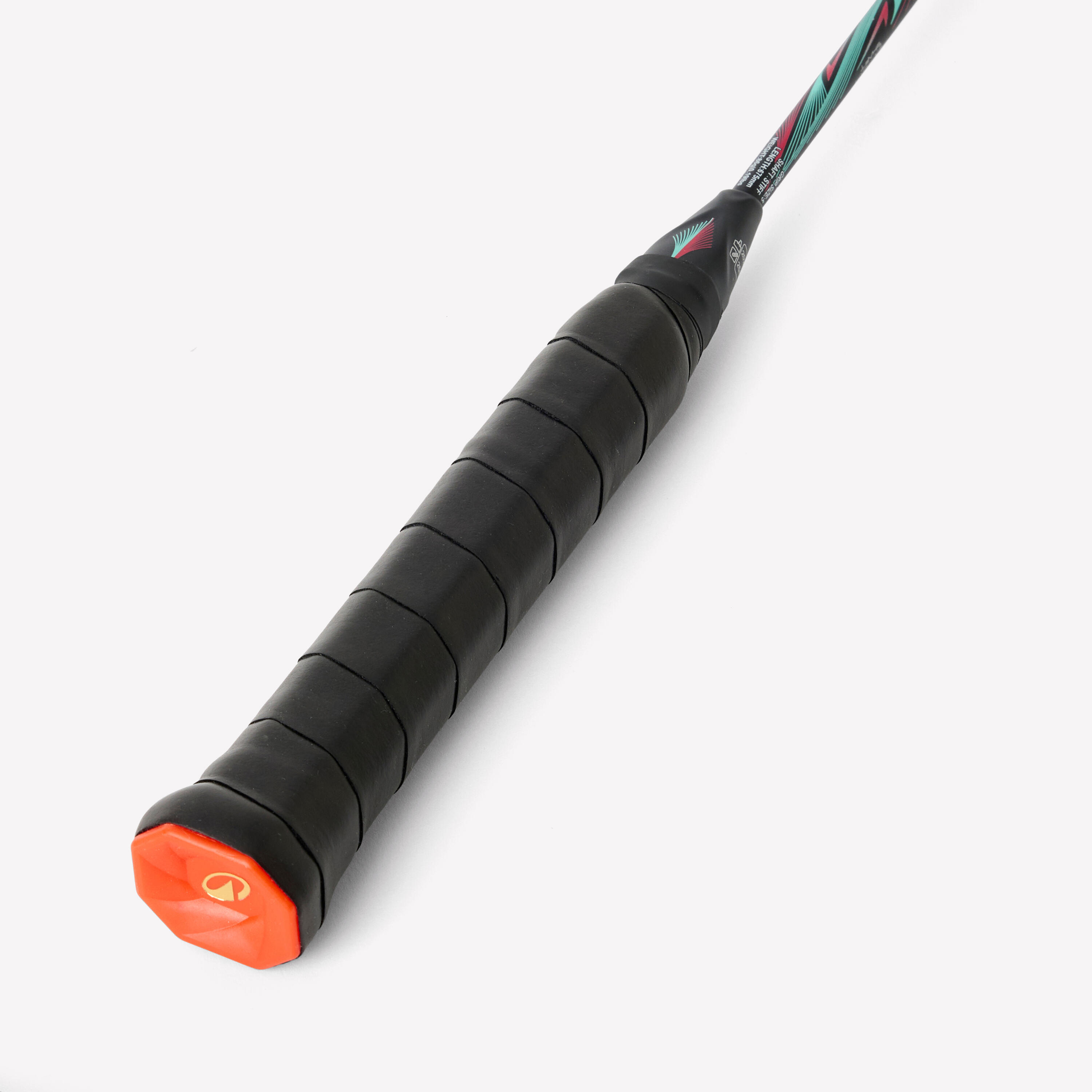Racchetta badminton adulto BR PERFORM 990 PRO pre-incordata lilla 4/13