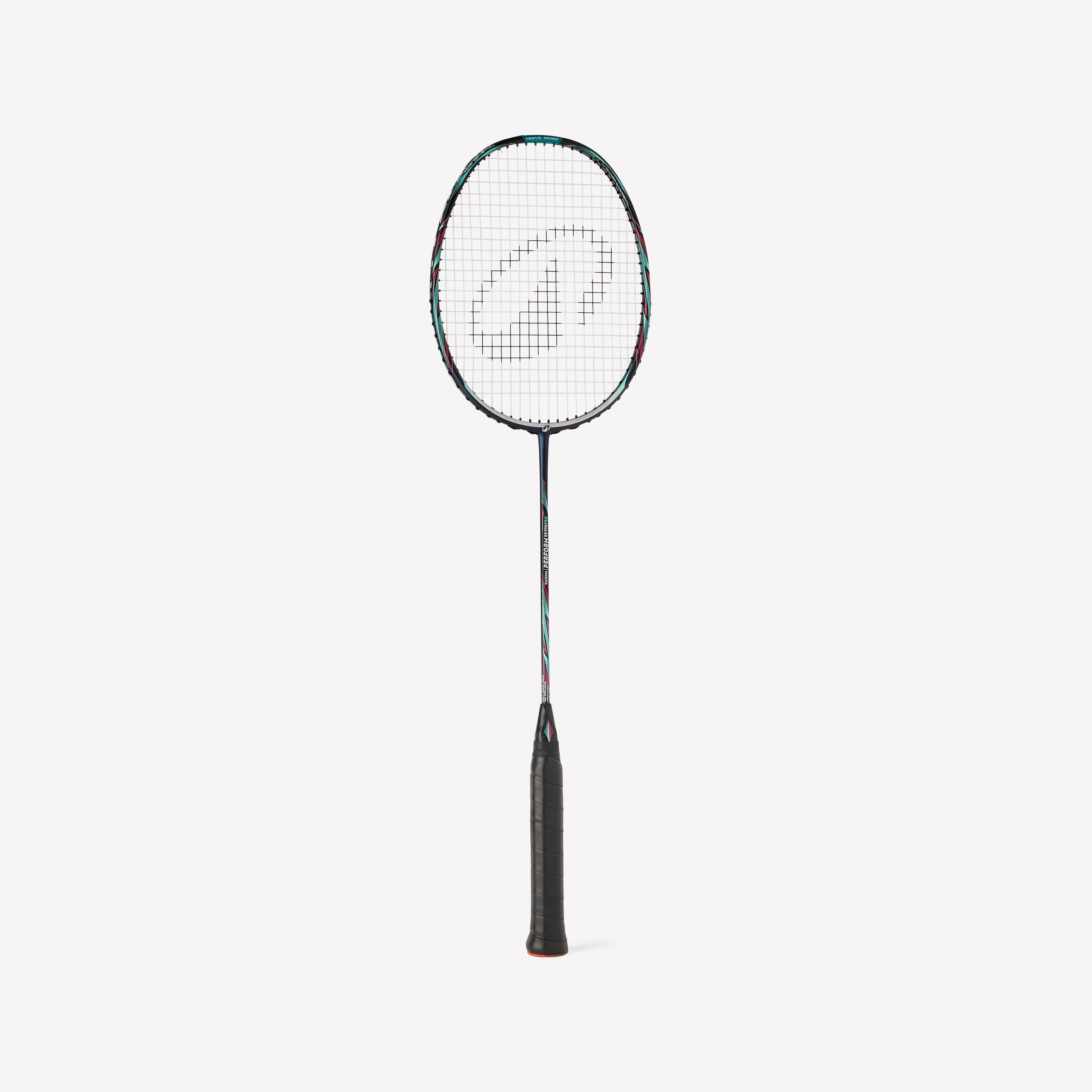 Racchetta badminton adulto BR PERFORM 990 PRO pre-incordata lilla 7/13