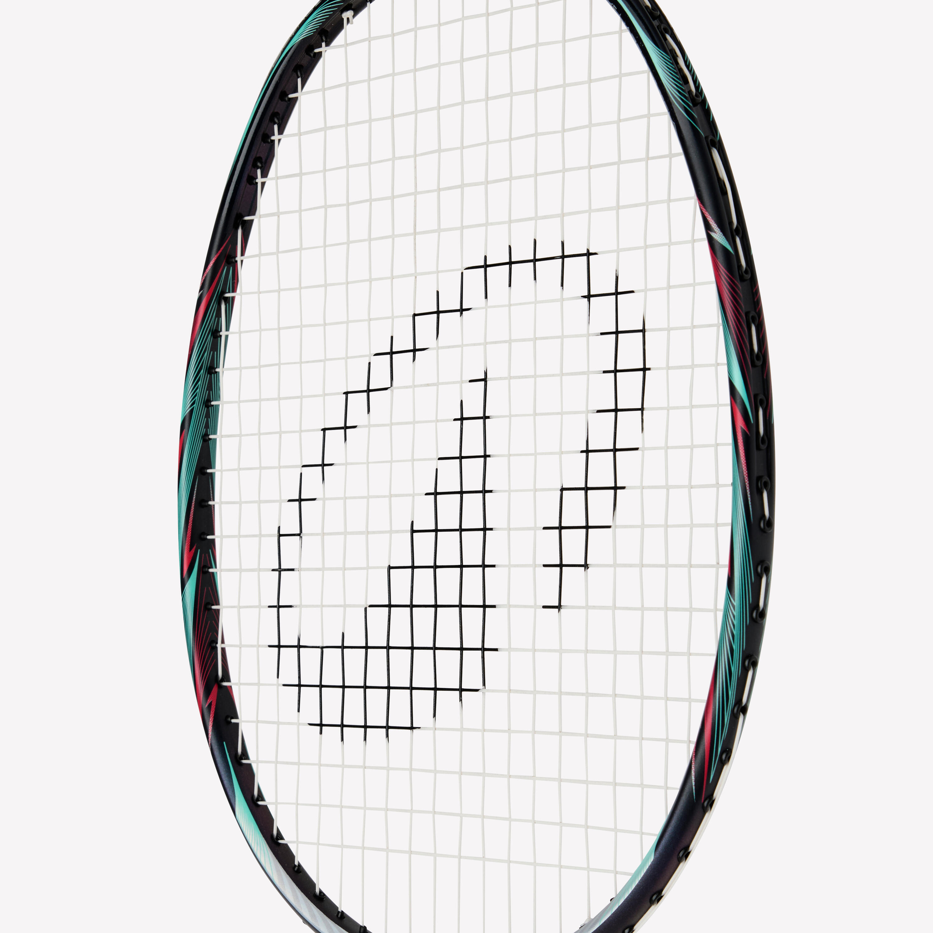 Racchetta badminton adulto BR PERFORM 990 PRO pre-incordata lilla 5/13