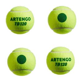 BALLE TENNIS TB120*60 POINT VERT