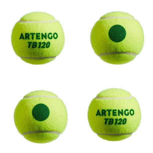 BALLE TENNIS TB120*60 POINT VERT