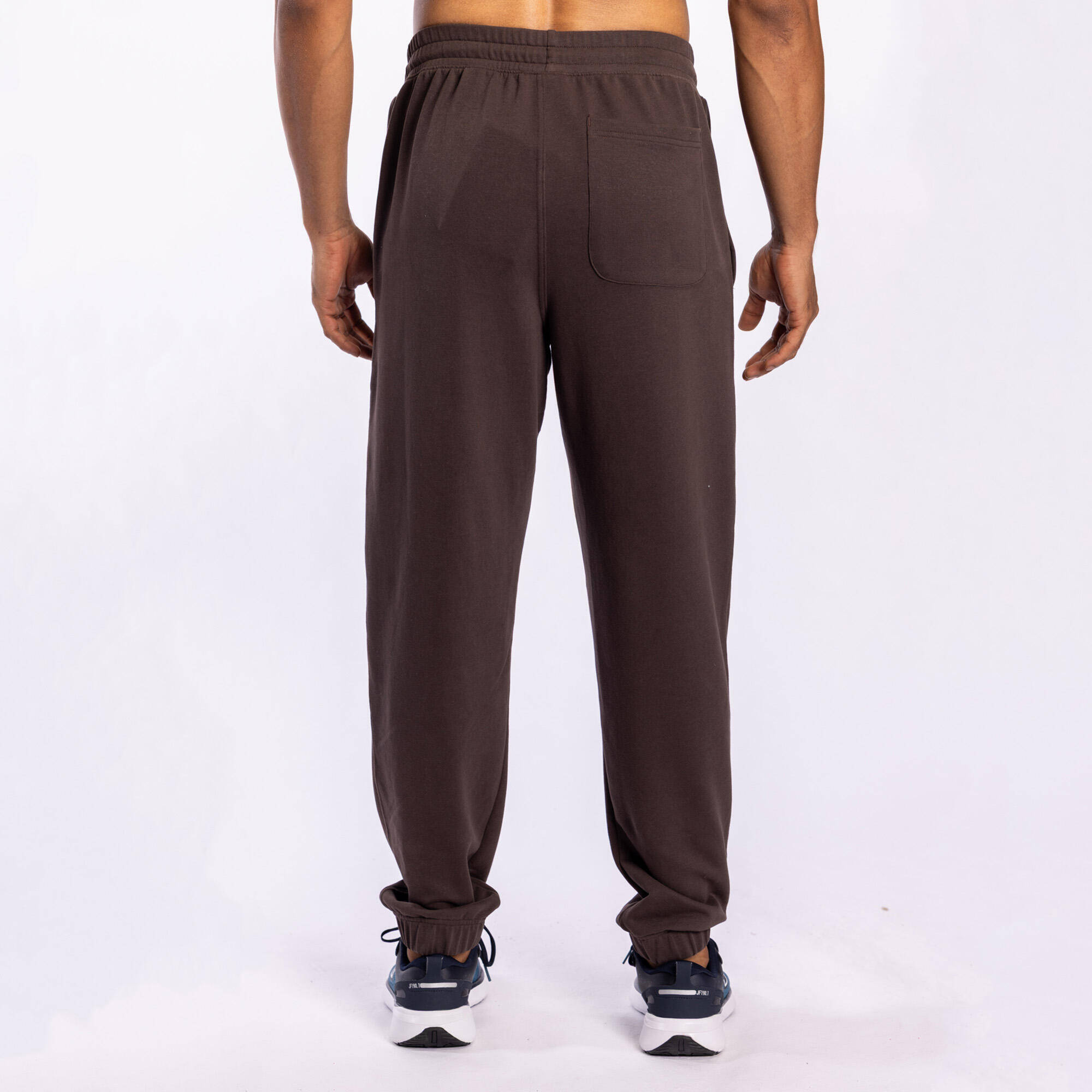 Men's Regular Fitness Jogging Bottoms - Khaki Green -  5