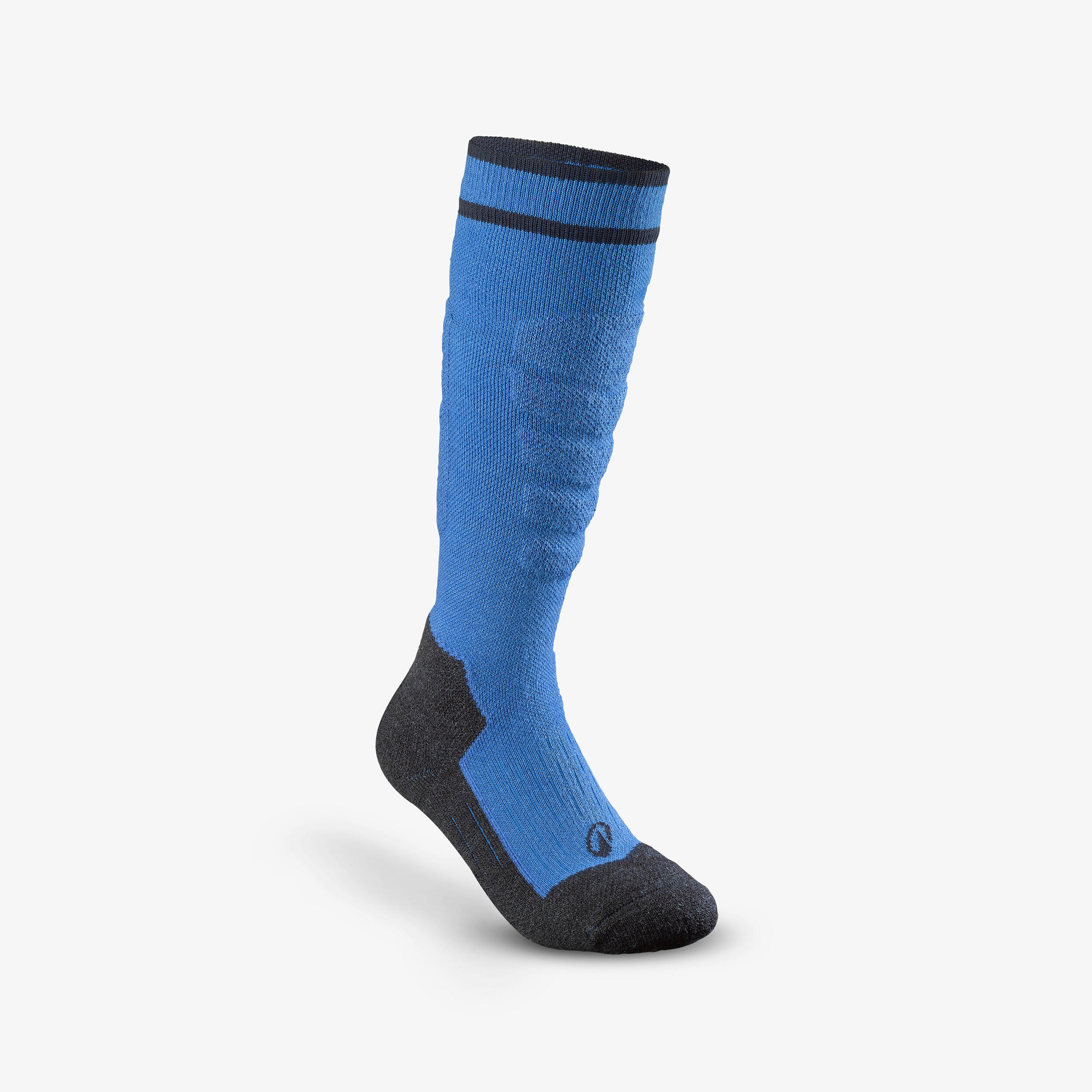 WEDZE Skistrümpfe Kinder warm bequem - 500 blau