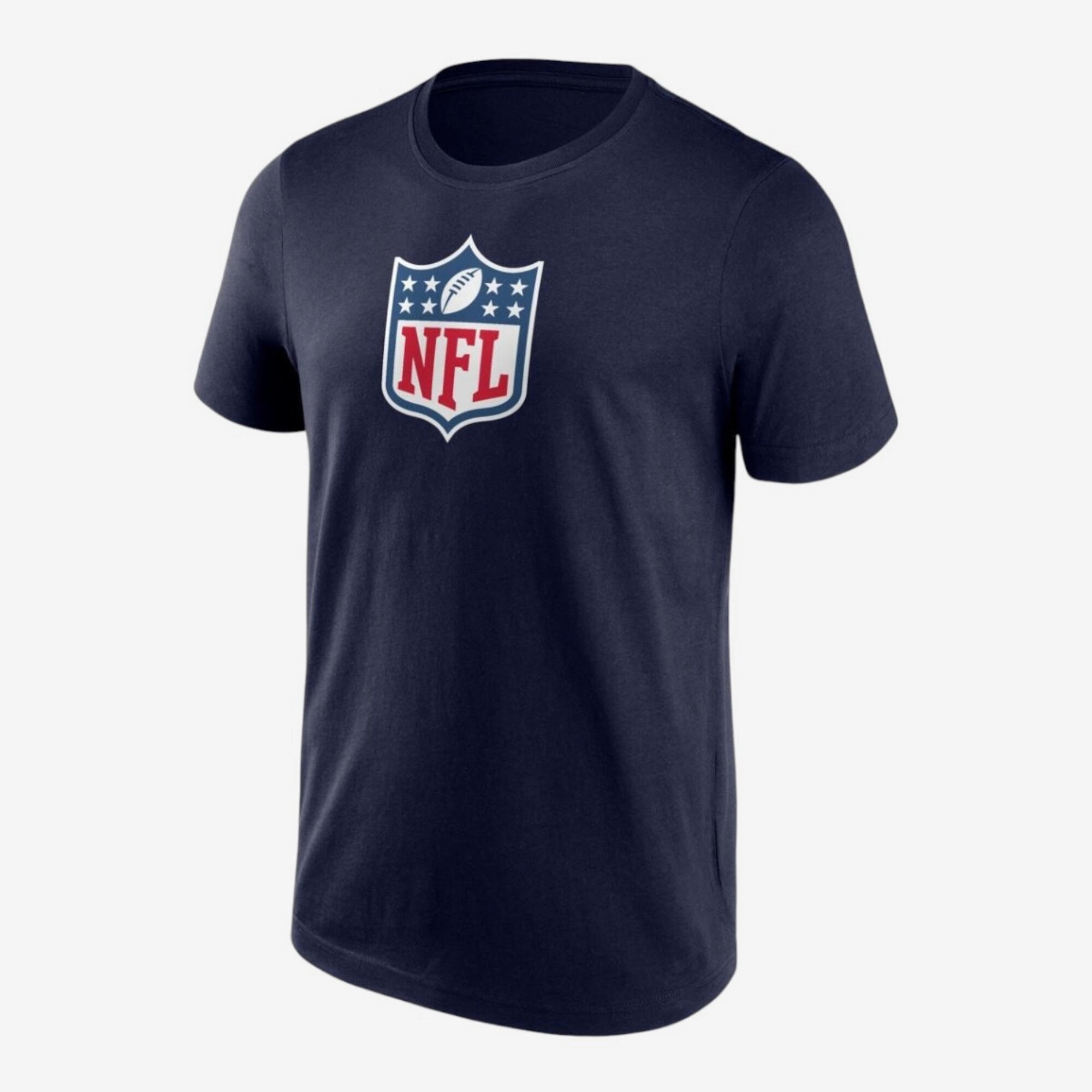 Tričko na americký futbal pre dospelých – Fanatics NFL tmavomodré S