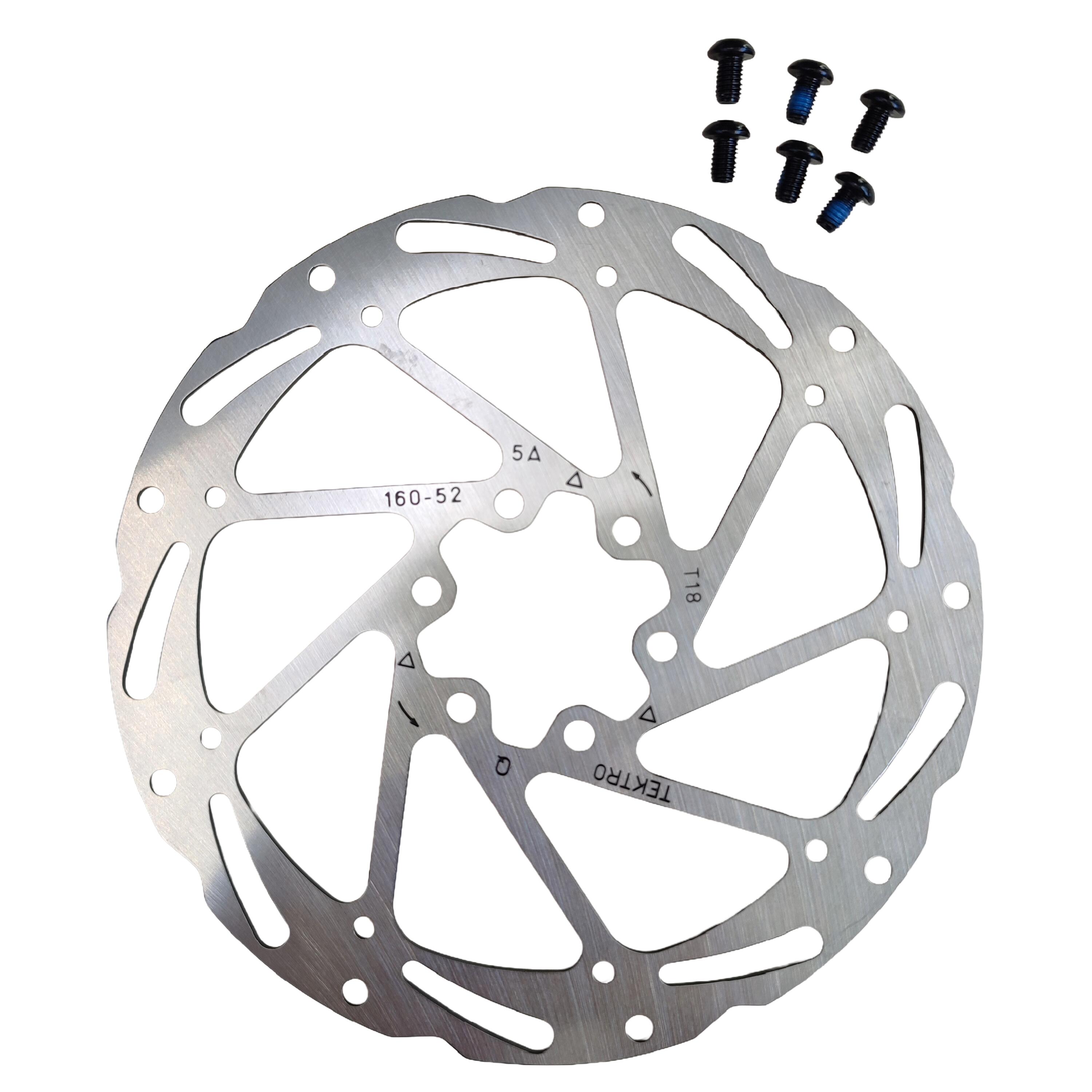 ROCKRIDER Disco freno Tektro TR-52 160mm 6 fori