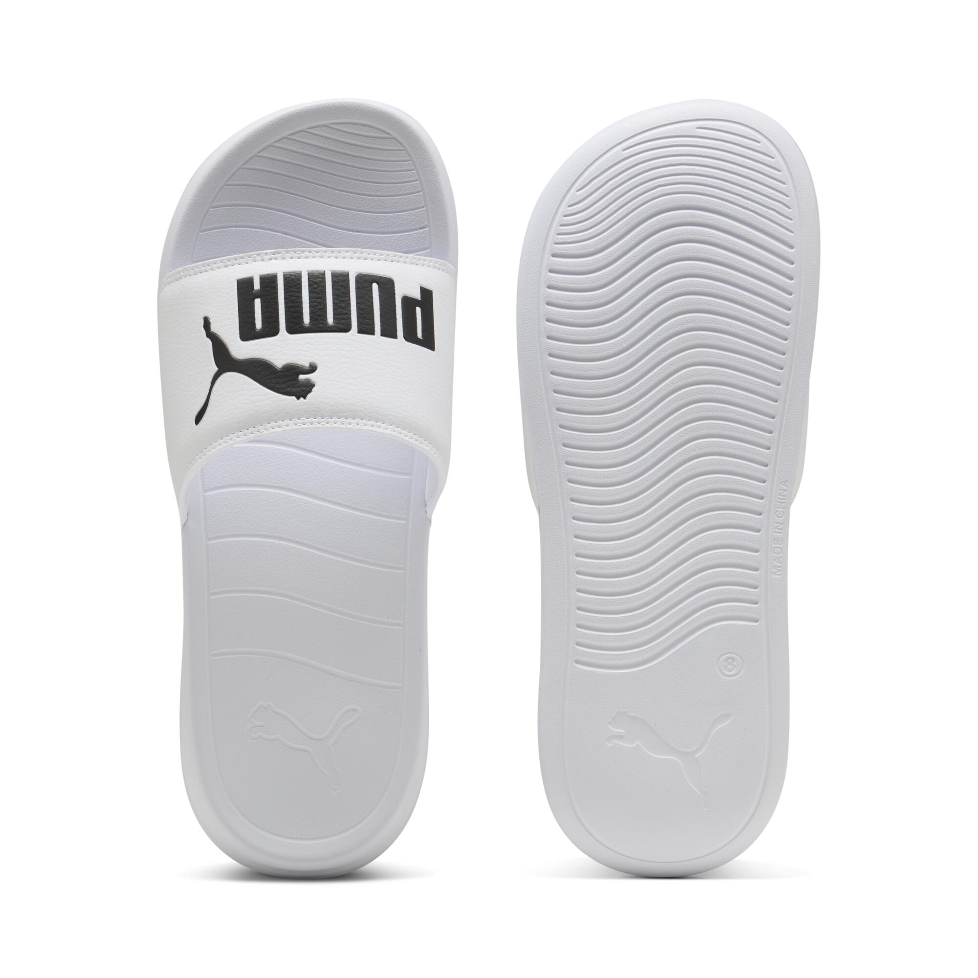 Chinelos de Natação Puma Popcat 20 Brancos Mulher 4/5