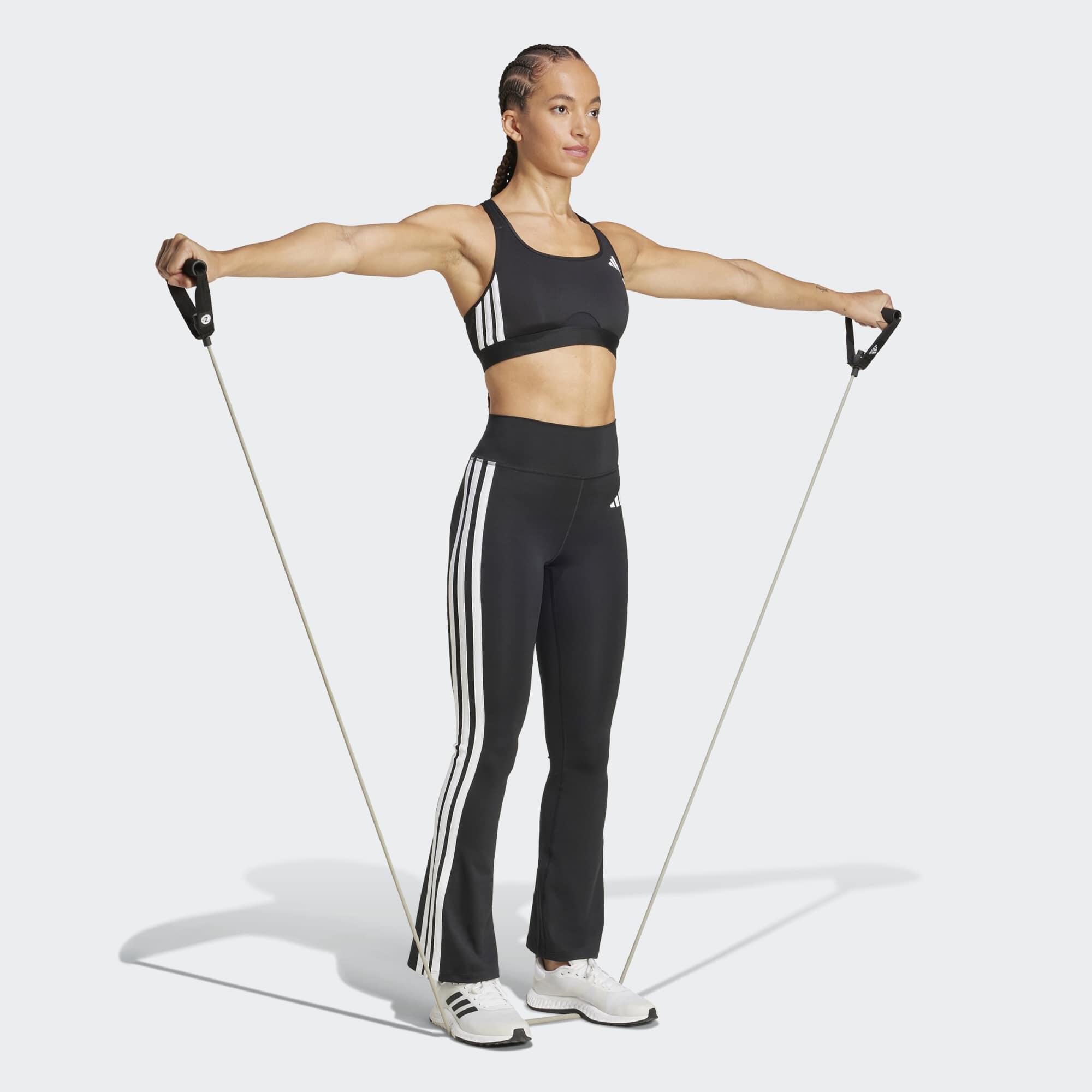 Adidas Leggings Damen – schwarz  7/9