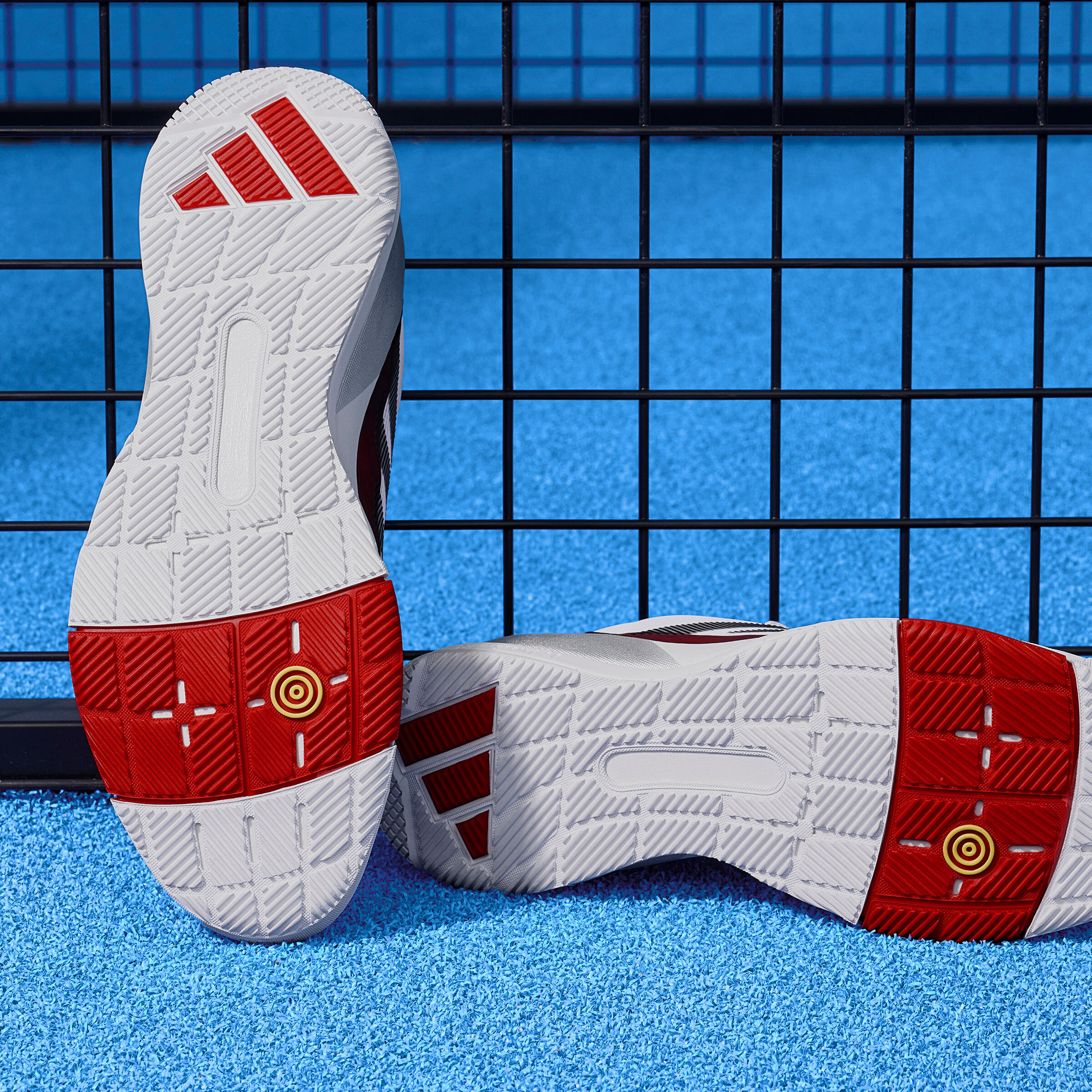 Chaussures de padel Homme - Adidas Crazyquick LS Padel Rouge 21/22