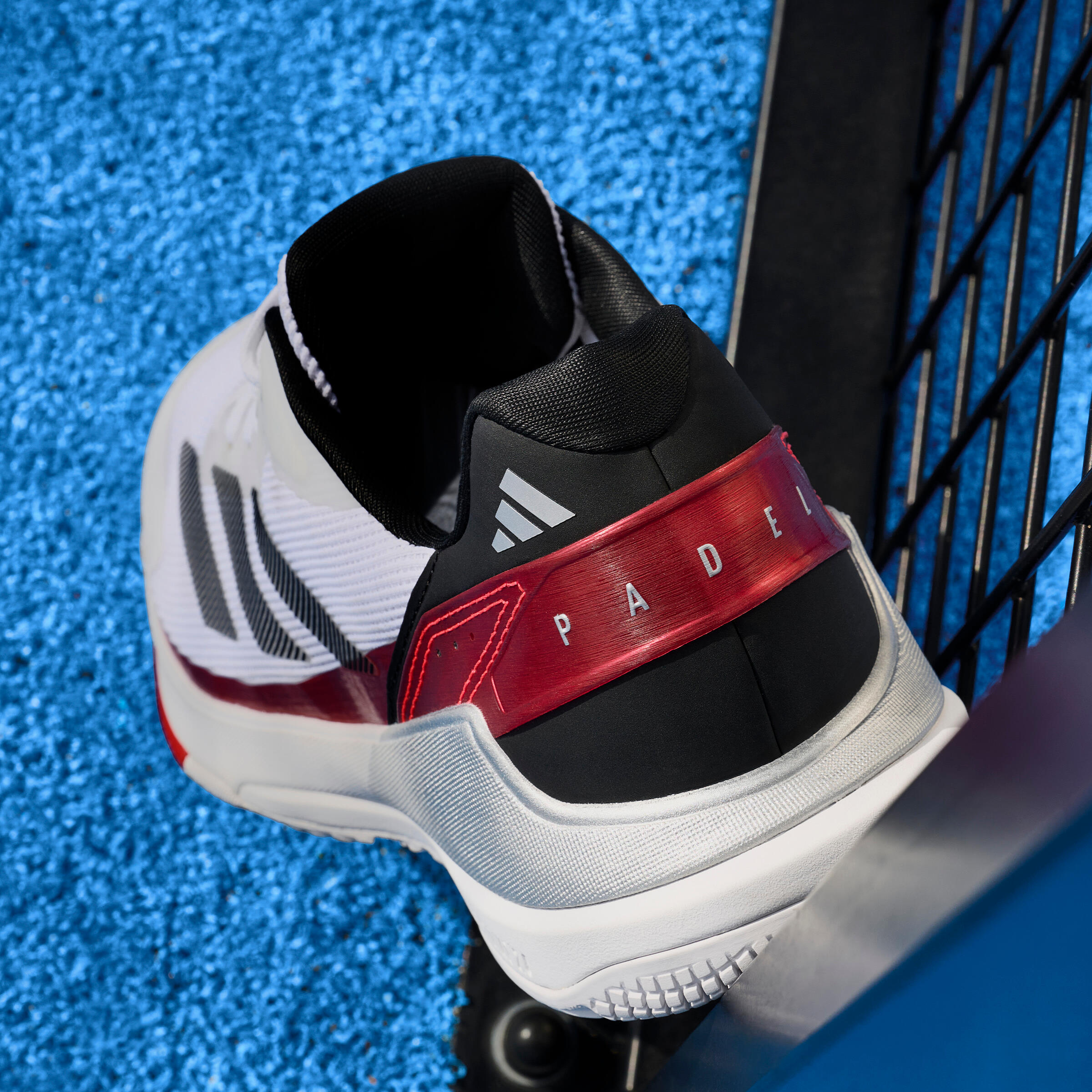 Chaussures de padel Homme - Adidas Crazyquick LS Padel Rouge 10/22