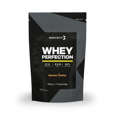 B&f whey perfection banana 476g