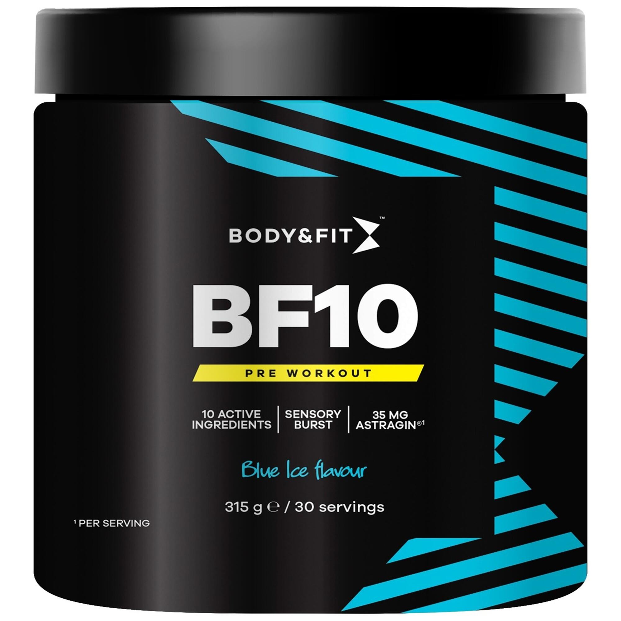 BODY&FIT Body&Fit BF10 PRE WORKOUT BLUE ICE 315G