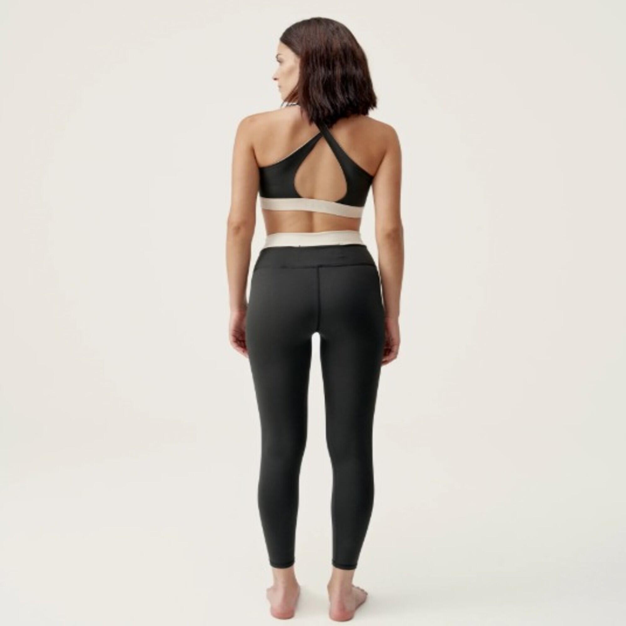 Mallas bolsillo trasero Mujer Born fiorella negro 4/4