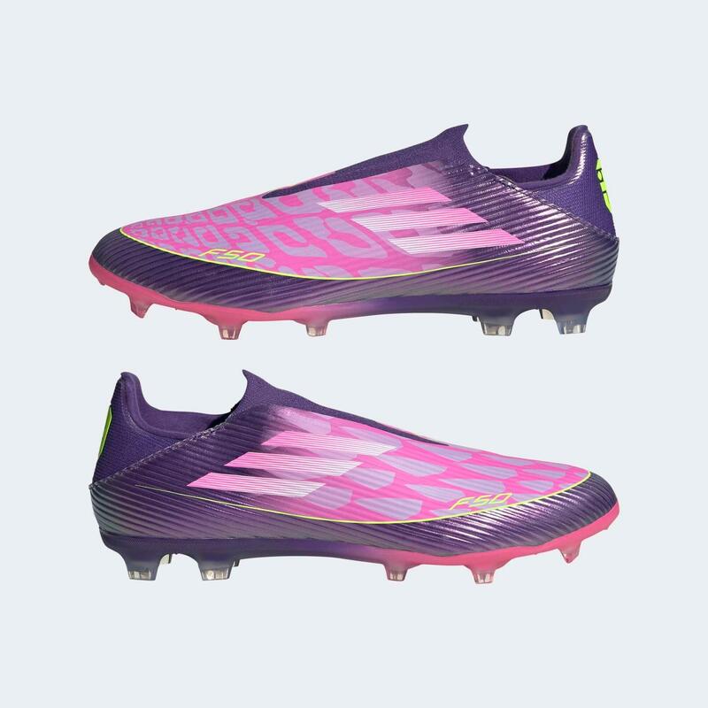 Ghete fotbal fără șiret F50 LAMINE YAMAL League FG/MG Adulți