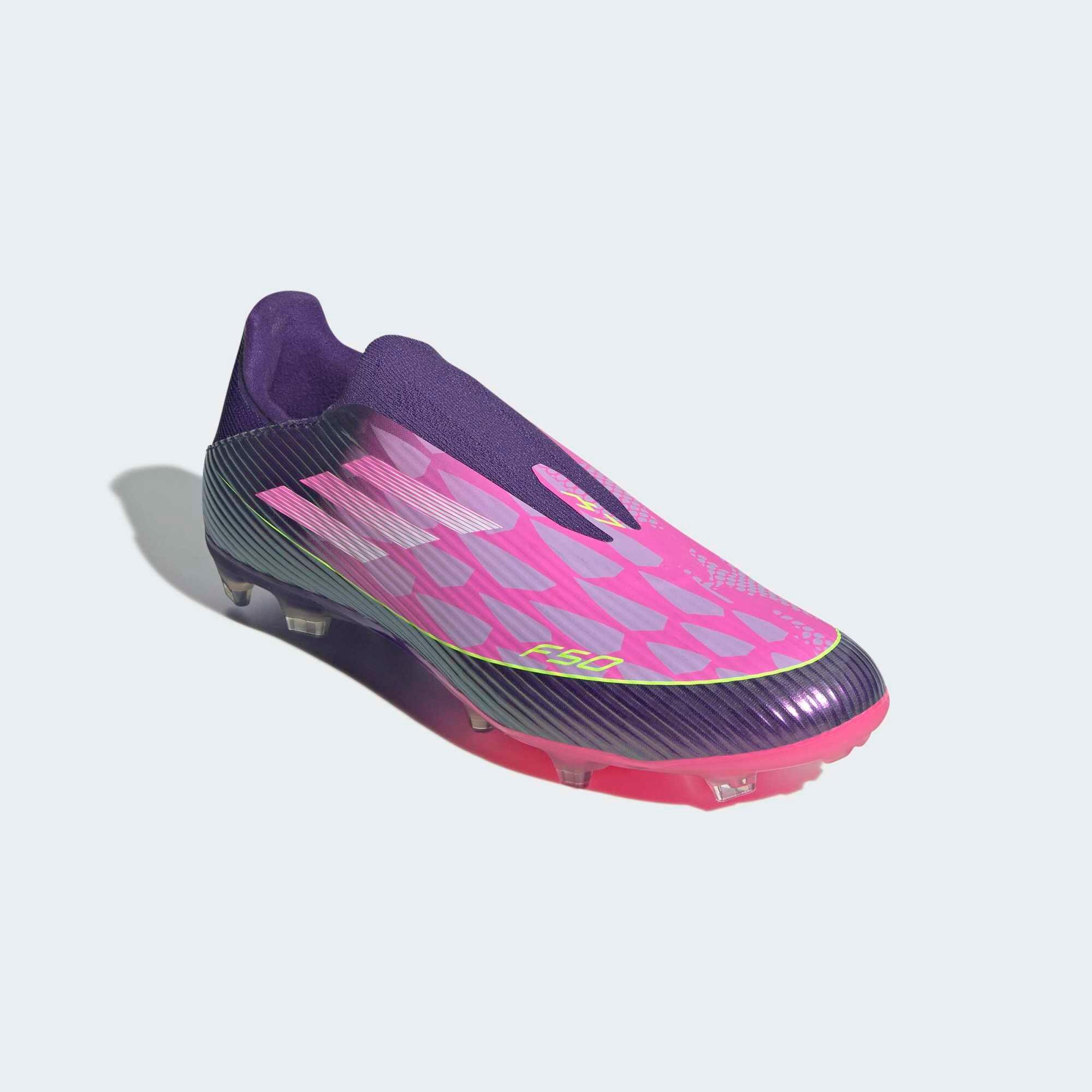 Chuteiras sem Atacadores de Futebol Adulto F50 YAMAL League FG/MG 5/10