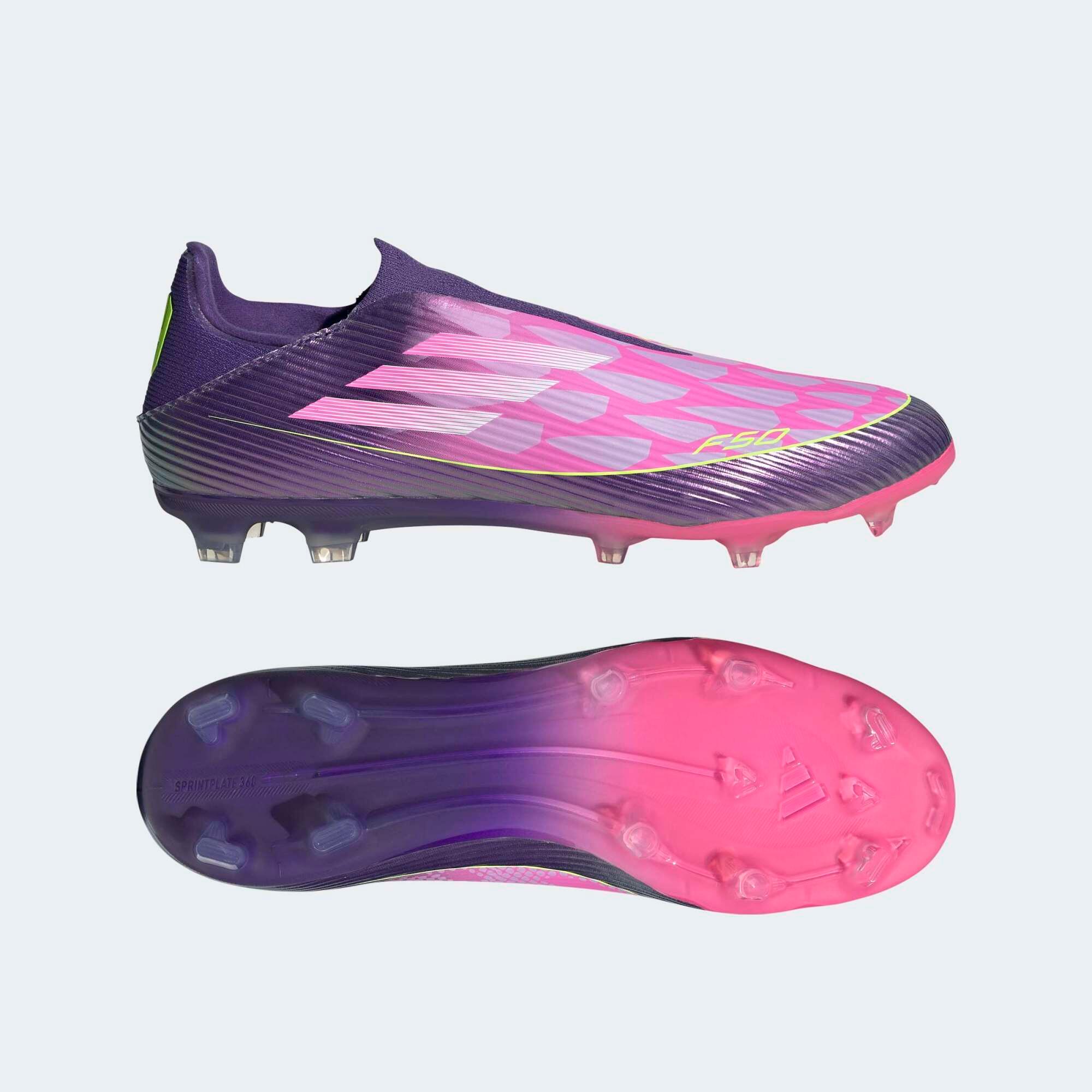 Chuteiras sem Atacadores de Futebol Adulto F50 YAMAL League FG/MG 2/10