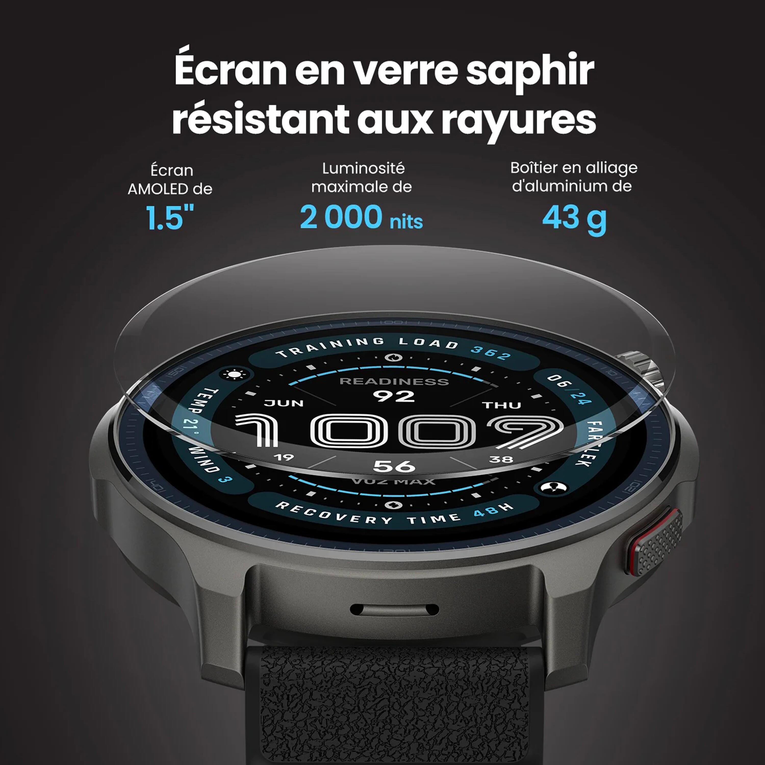 Montre connectée GPS sport et santé - Amazfit Balance 2 7/15