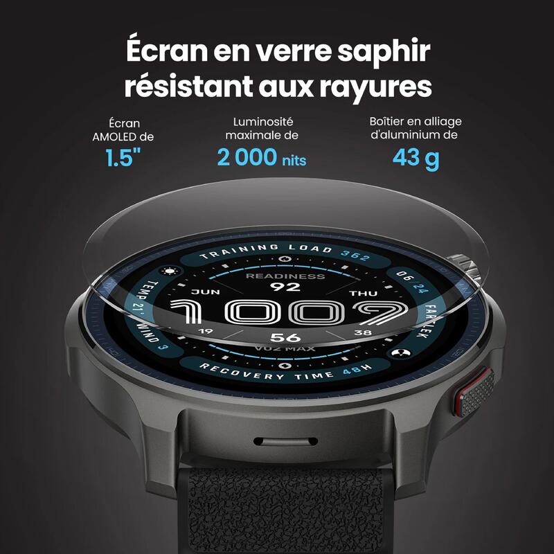 Ceas inteligent GPS pentru sport și sănătate - Amazfit Balance 2