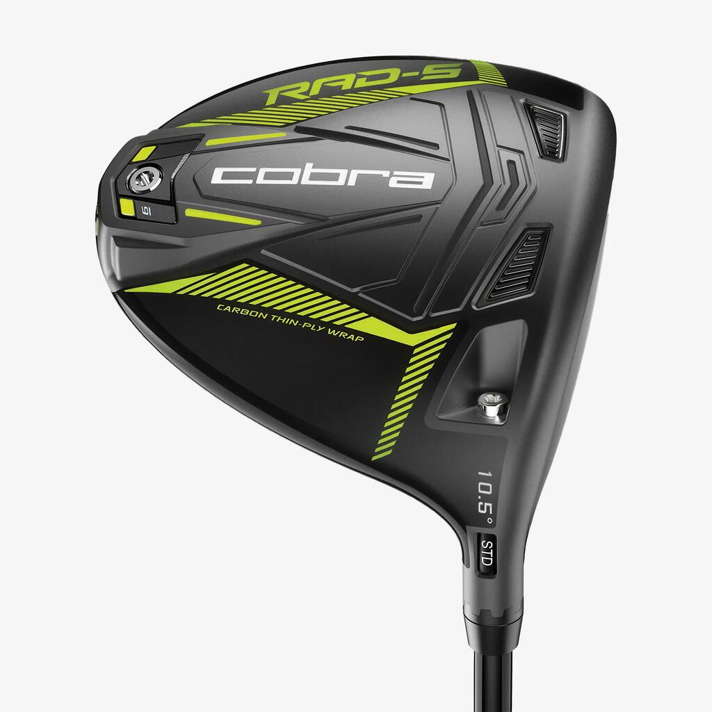 Driver za golf za desničarje, 10,5° Regular, Cobra Radspeed-S