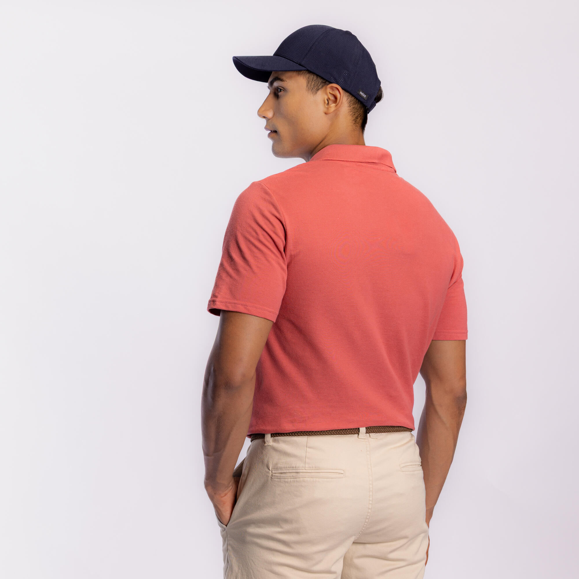 M polo shirt mw 100 rust pink