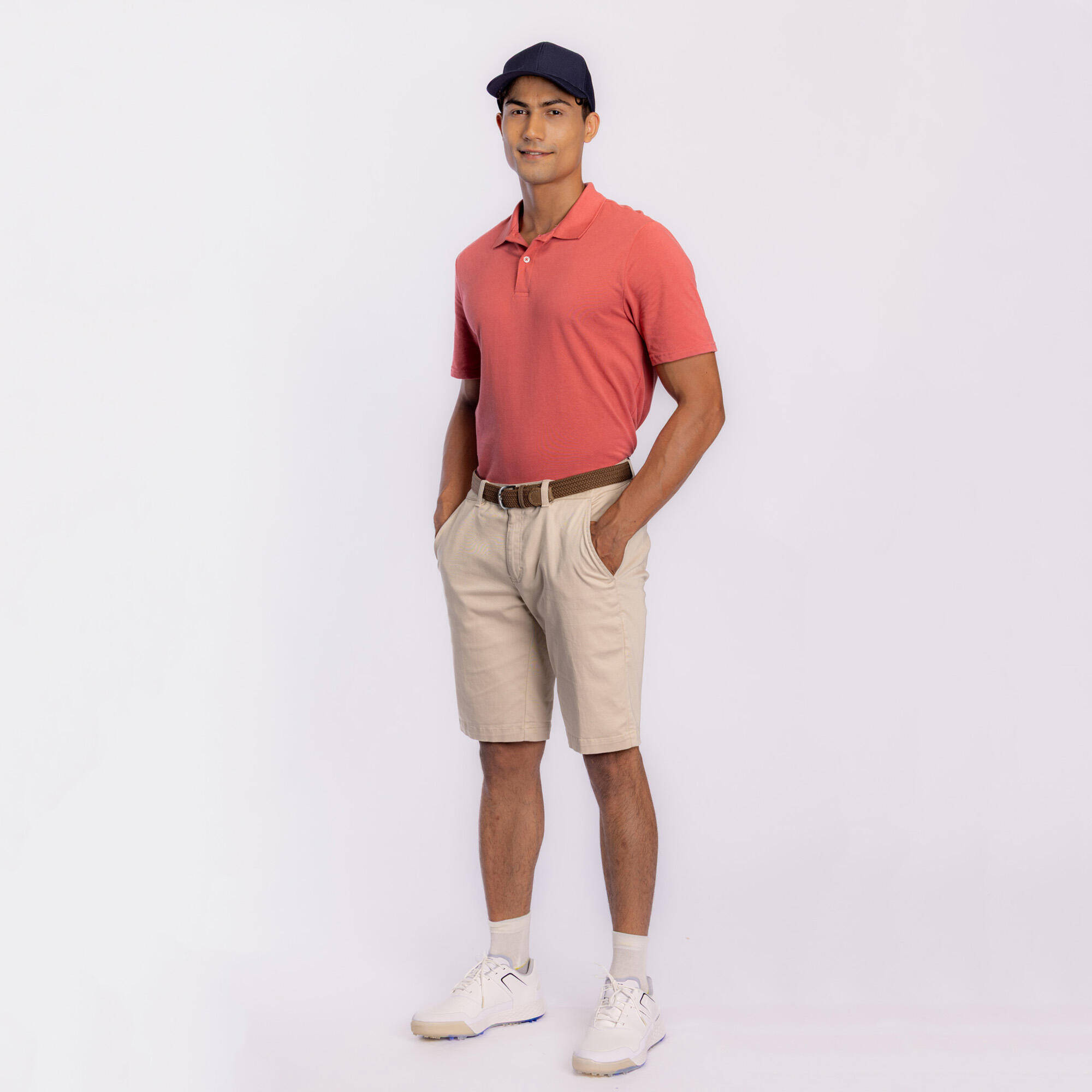 M polo shirt mw 100 rust pink