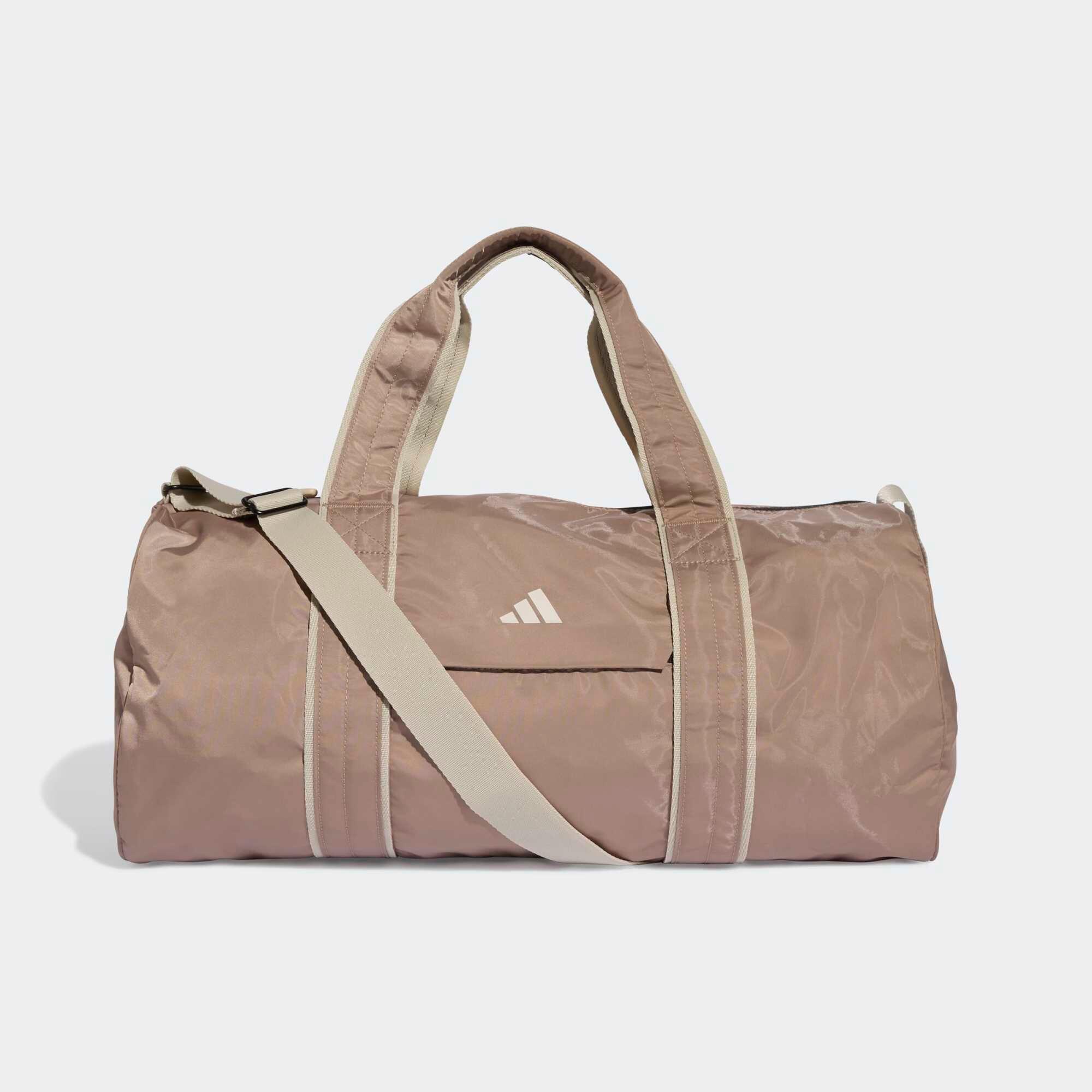 ADIDAS športová taška na jogu béžová