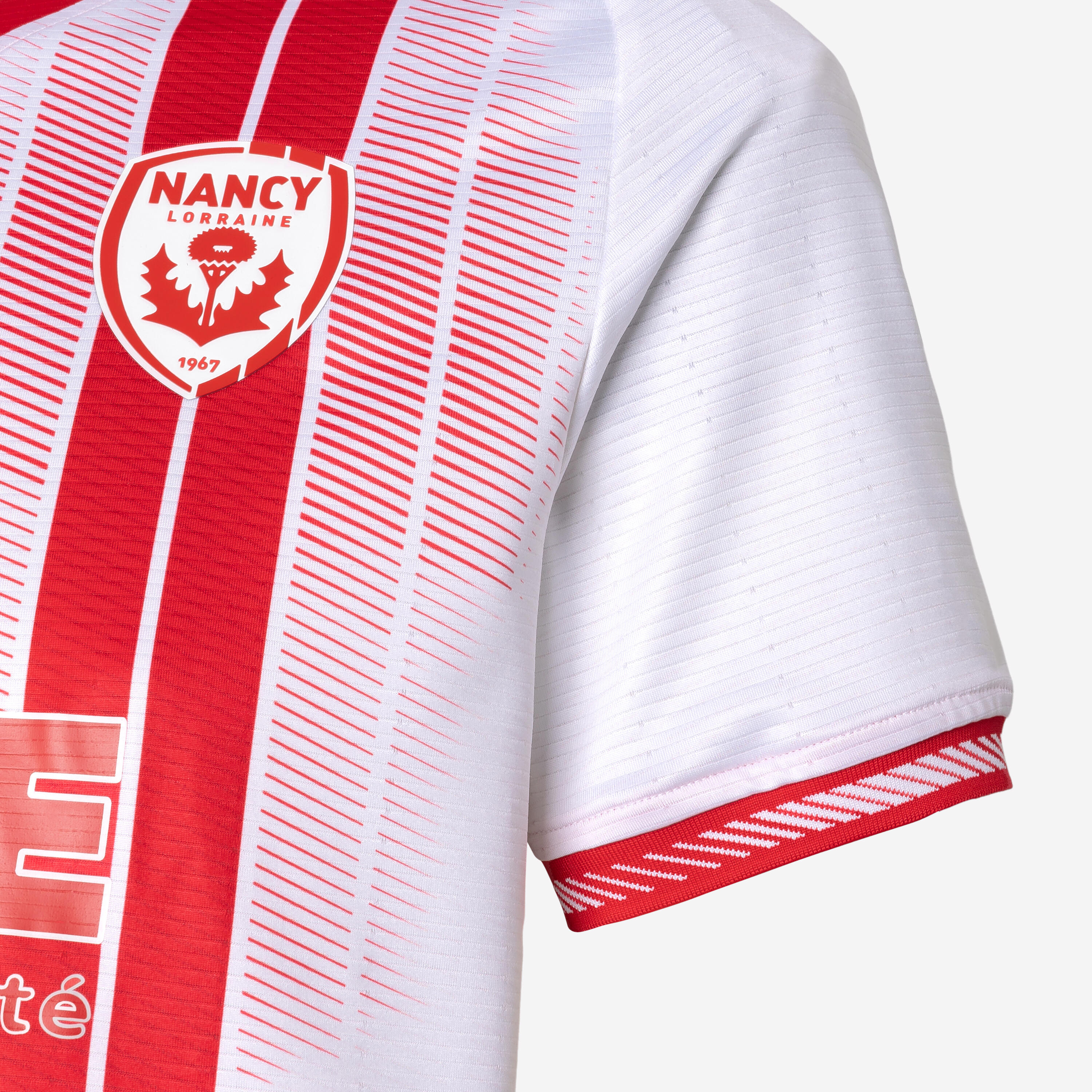 KIPSTA Oficiálny domáci dres AS Nancy Lorraine 25/26 biely 2XL · záber 4