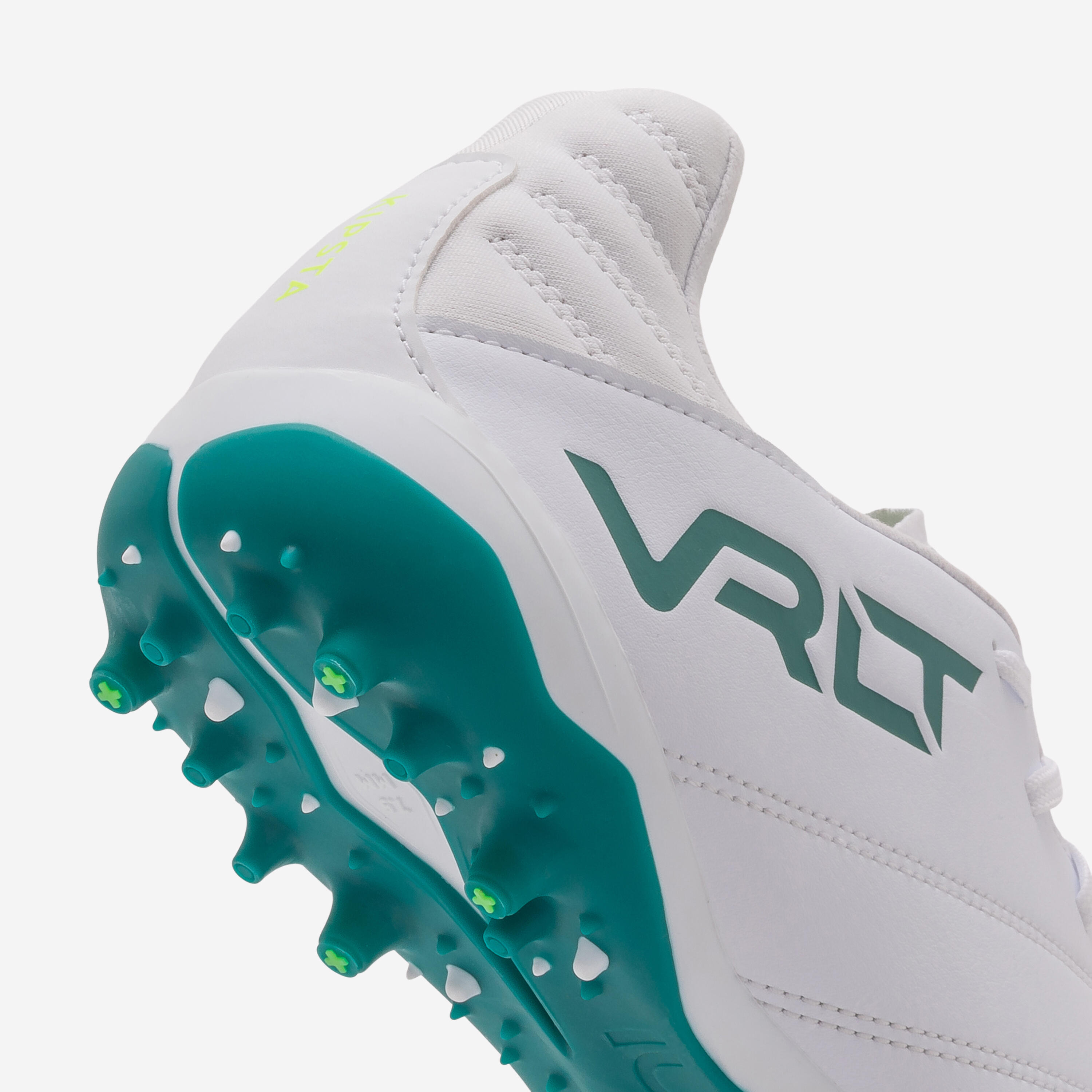 Viralto II Matador MG/AG Leder weiss grün Fussballschuhe 5/6