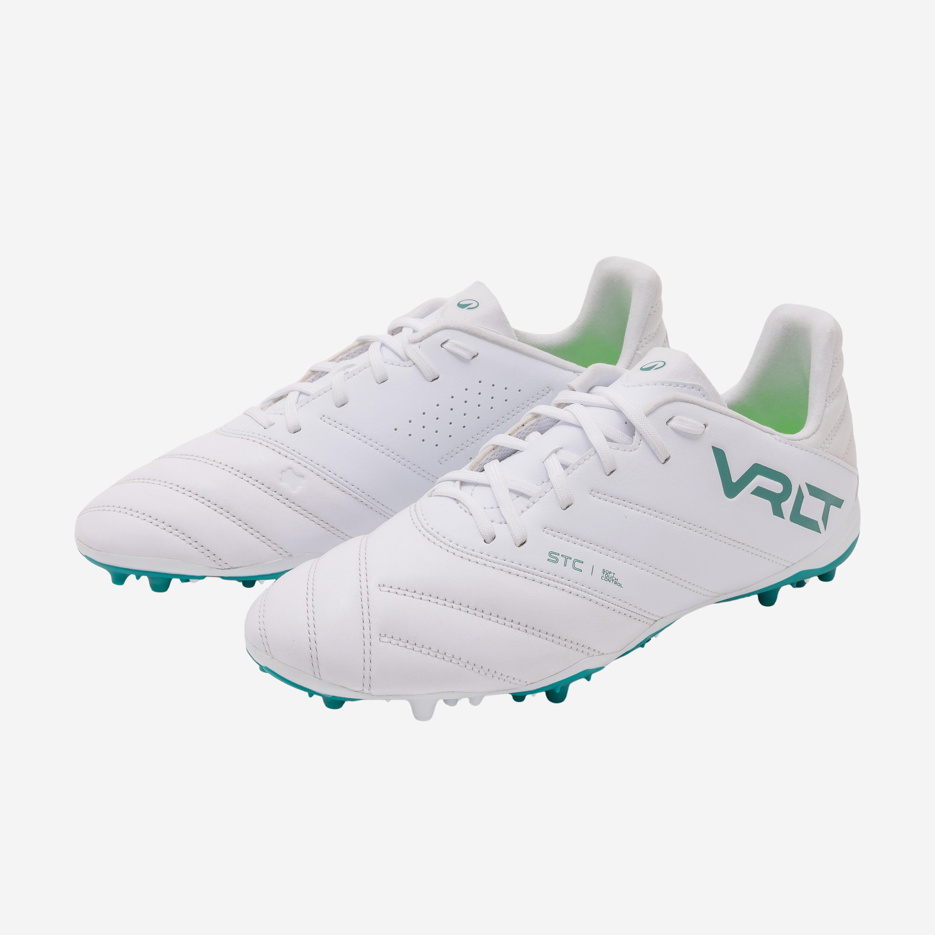 Viralto II Matador MG/AG Leder weiss grün Fussballschuhe 2/6