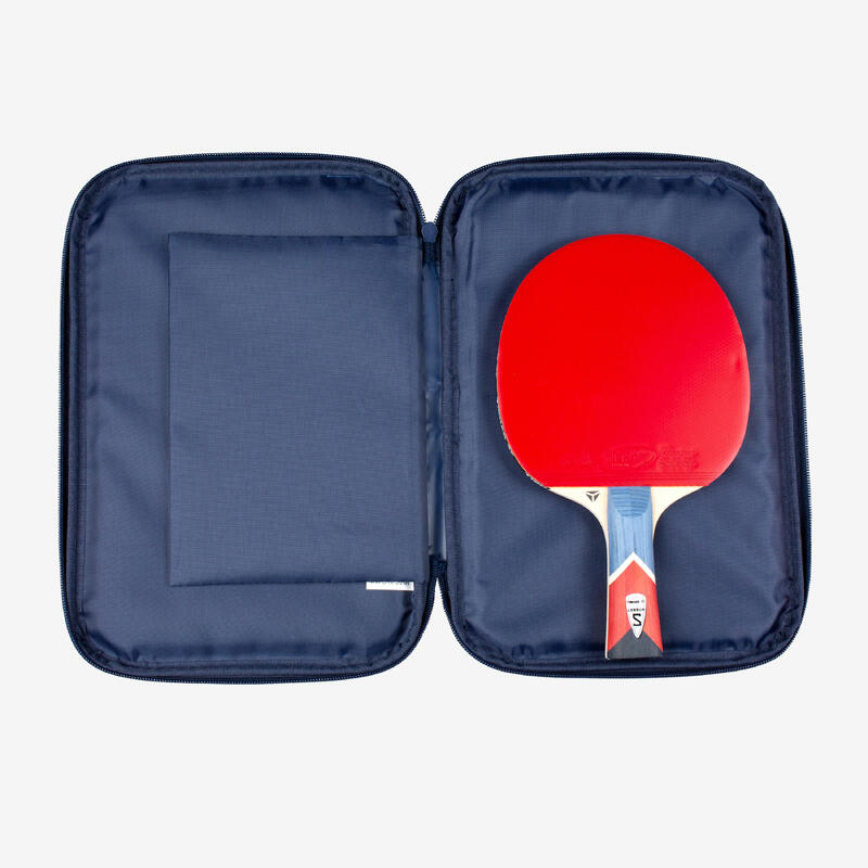 Set de tenis de masă (1 rachetă + husă + 3 mingi + 2 carduri) Lebrun