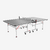 Table de tennis de table intérieure compacte avec filet innovant, TTT 130.2 Noir