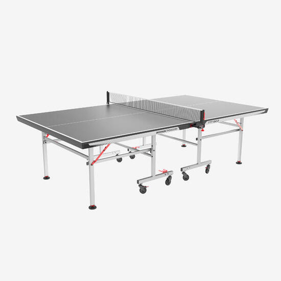 Table de tennis de table intérieure compacte avec filet innovant, TTT 130.2 Noir