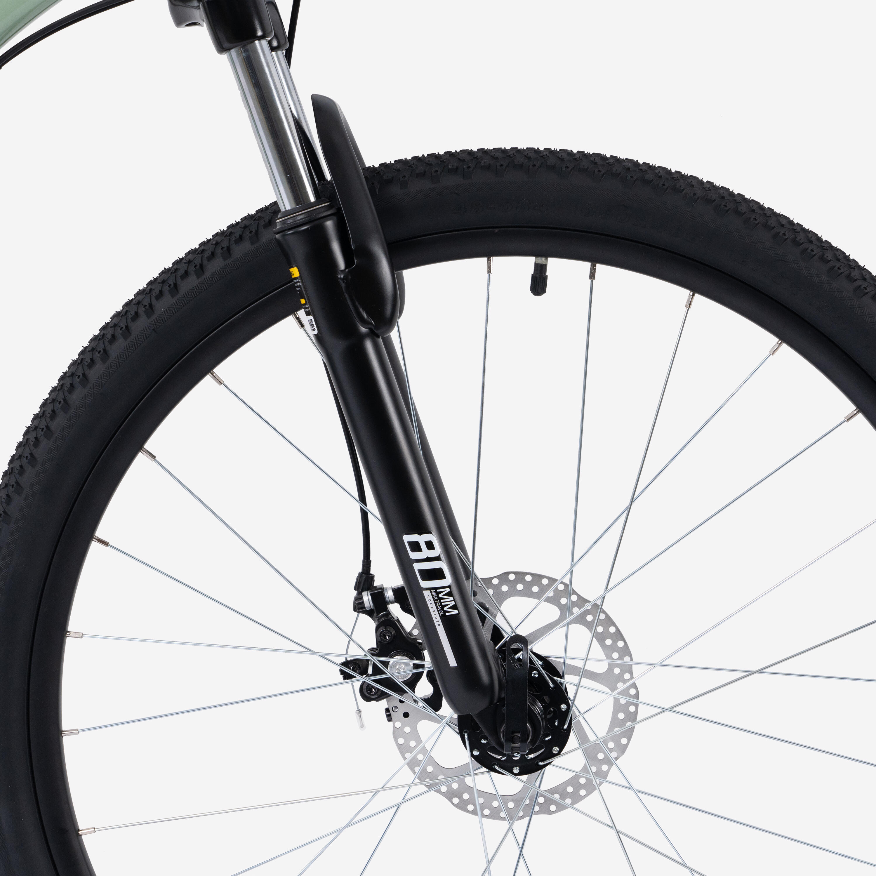 wheeling et voilage de roues VTT ROCKRIDER ST 100