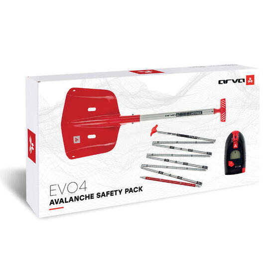 PACK AVALANCHE - ARVA EVO4 V2 - PELLE METAL+ SONDE CABLE + DVA EVO 4 V2