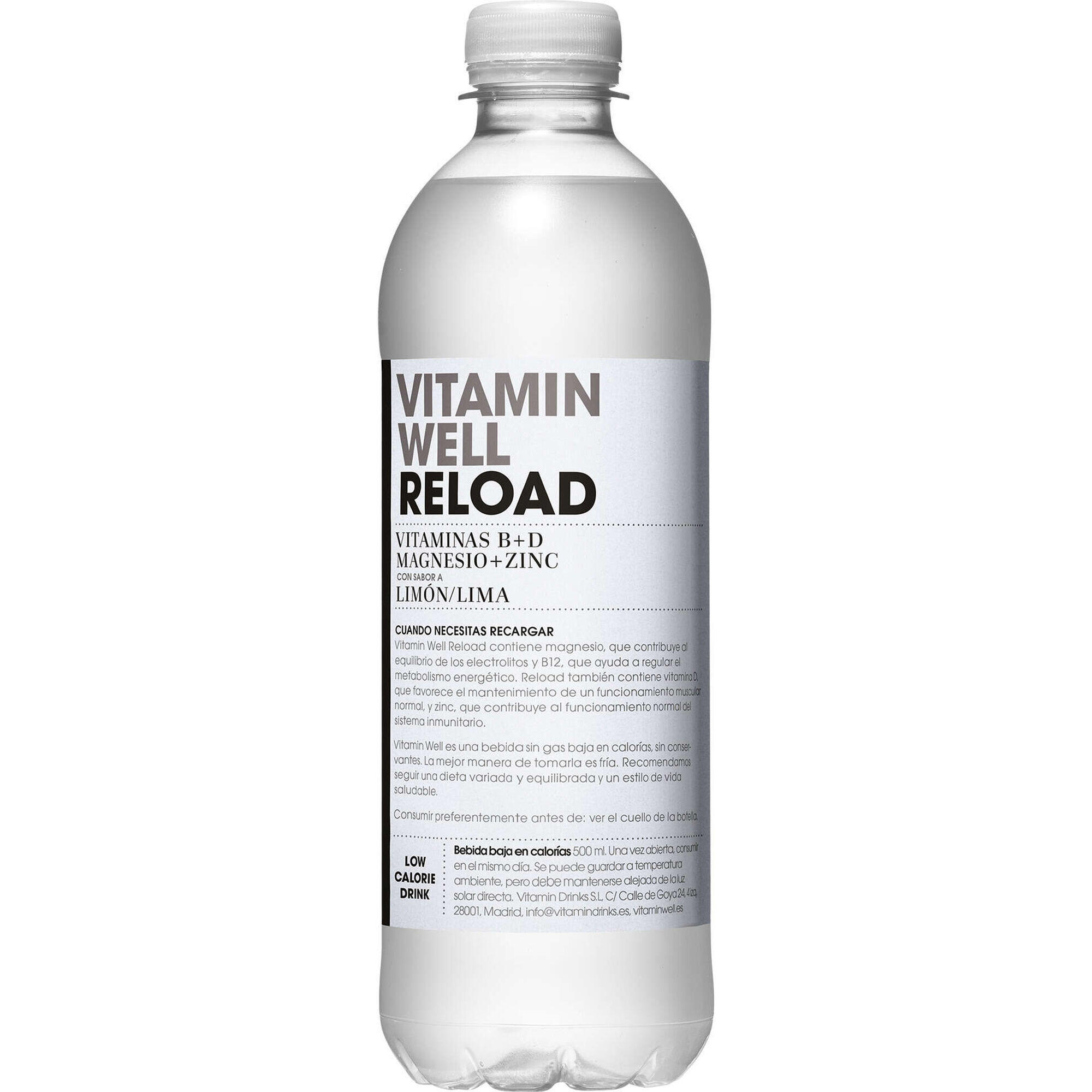 VITAMIN WELL Vitamin Well Reload Lima/Limão, 500 ml