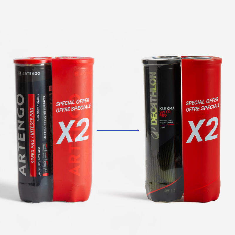Teniszlabda, 2x4 db - Speed pro 