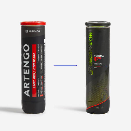 ТЕННИСНЫЙ МЯЧ TB930 Х 4 ШТ. SPEED