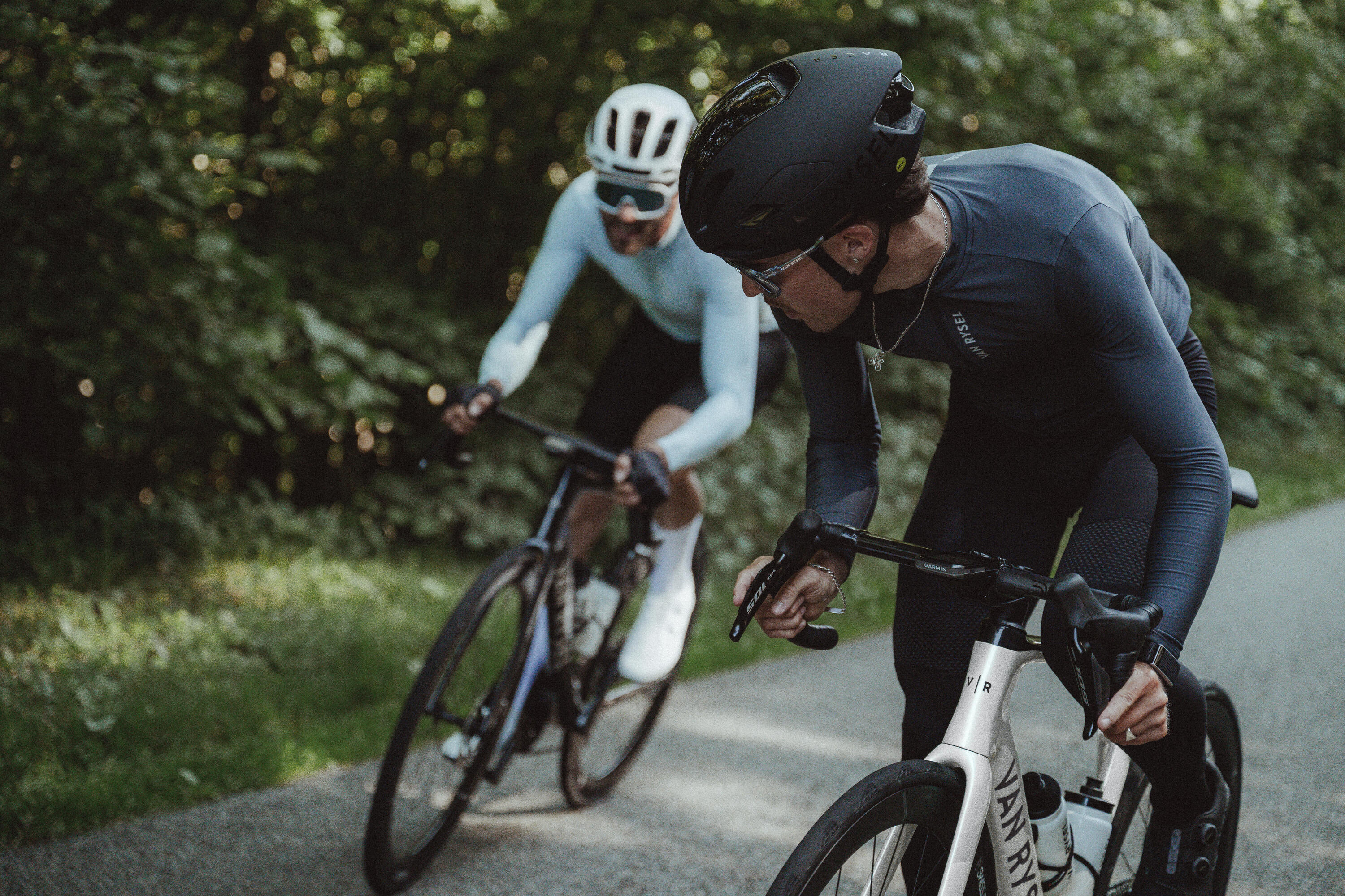Maillot de vélo de route à manches longues mi-saison, Racer 2 10/13
