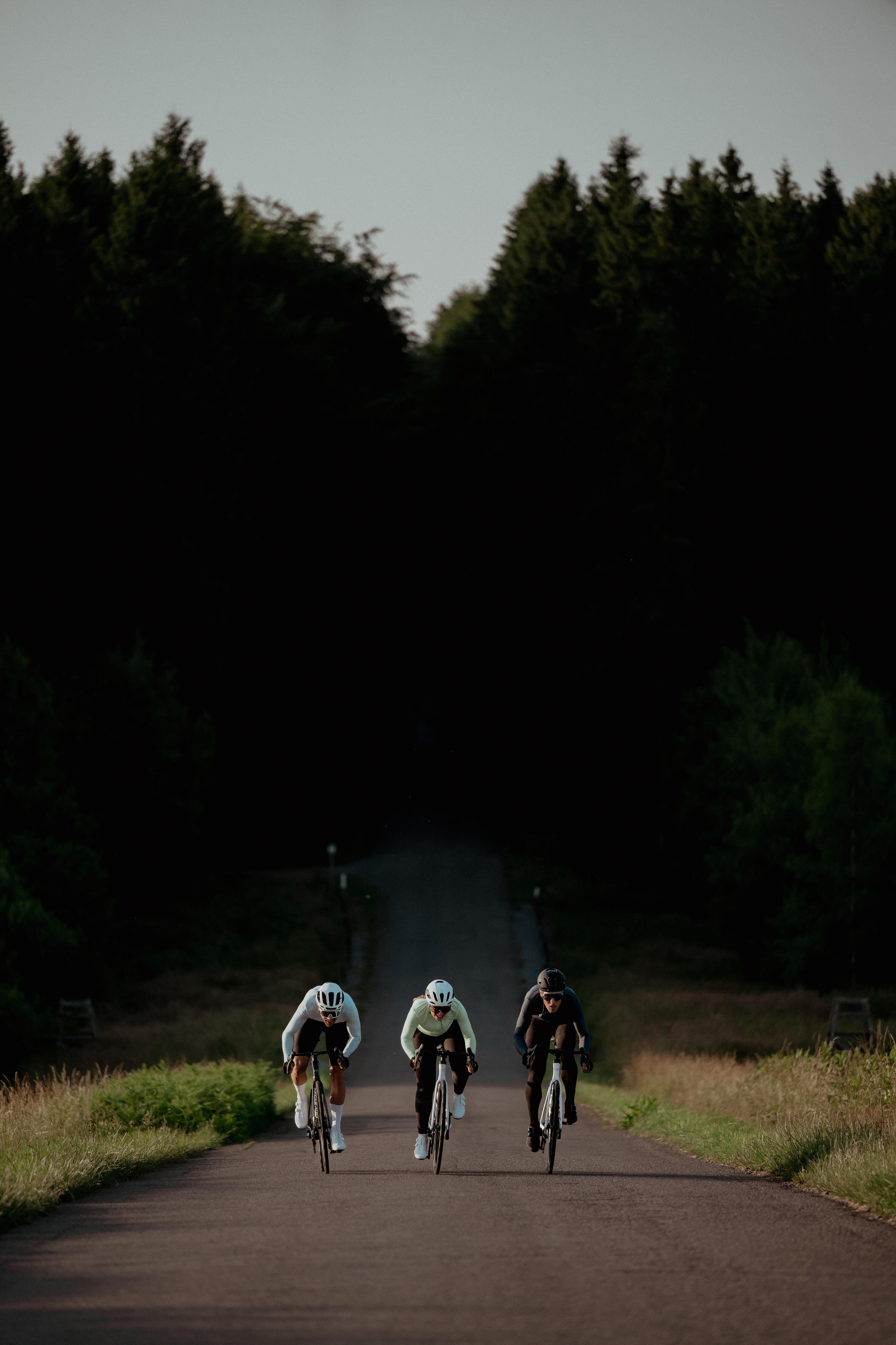 Maillot de vélo de route à manches longues mi-saison, Racer 2 8/13