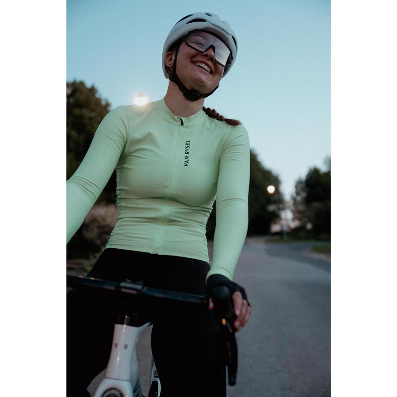 Unisex dres na silniční cyklistiku s dlouhým ruk��vem RCR 2