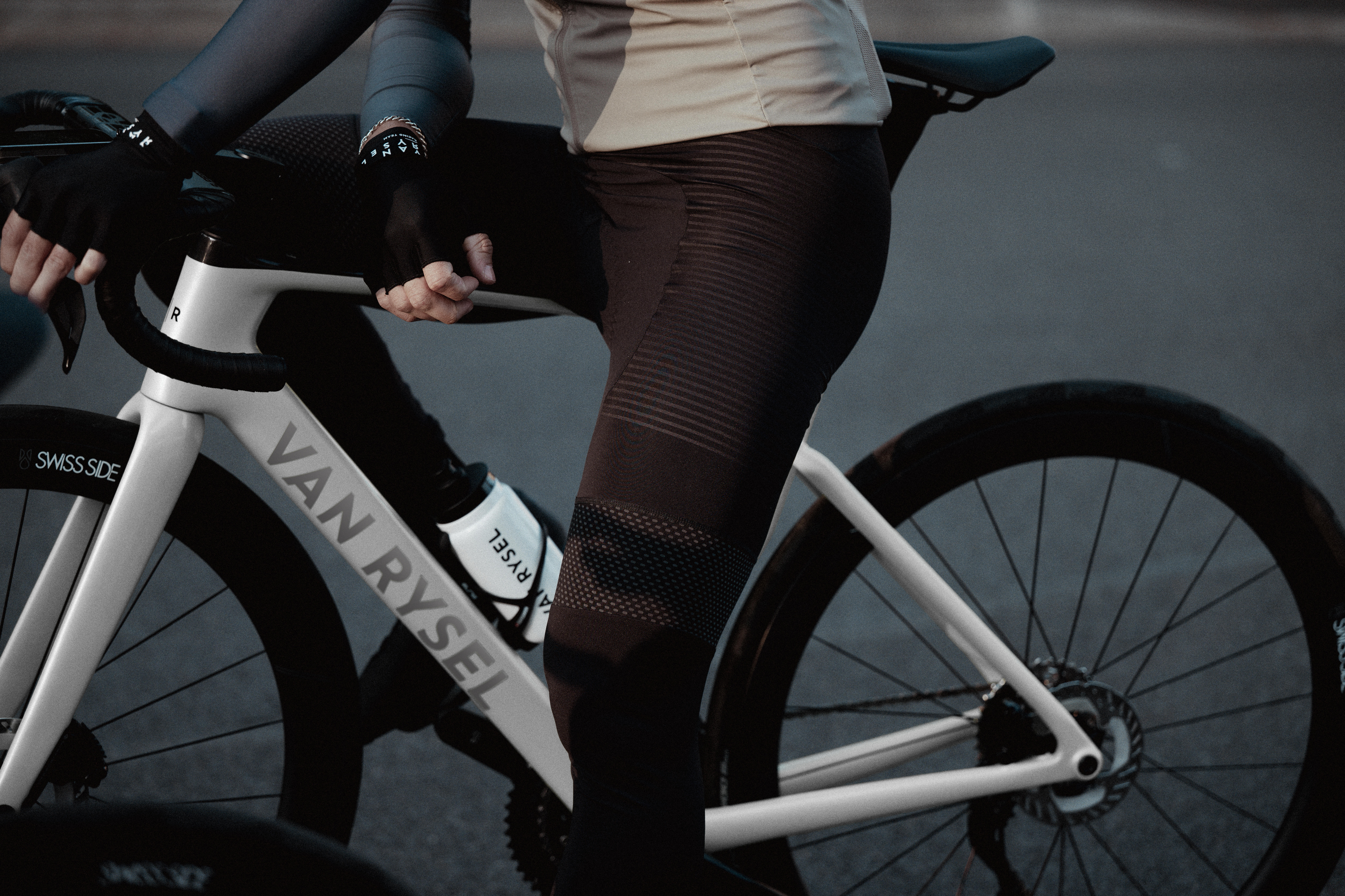 Men’s Cool Weather Long Bib Tights, Racer - VAN RYSEL