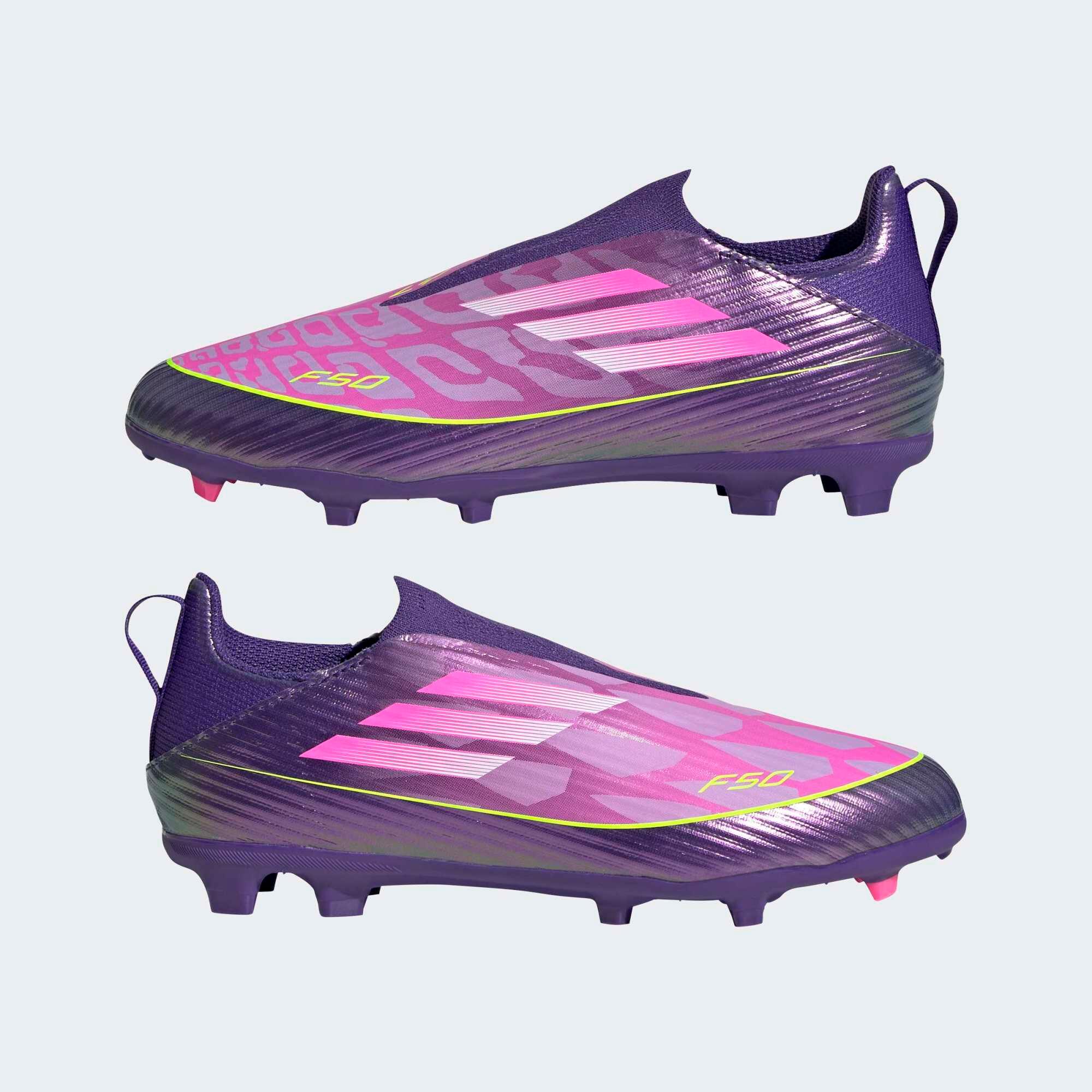 Scarpe bambino F50 YAMAL LEAGUE senza lacci 8/10