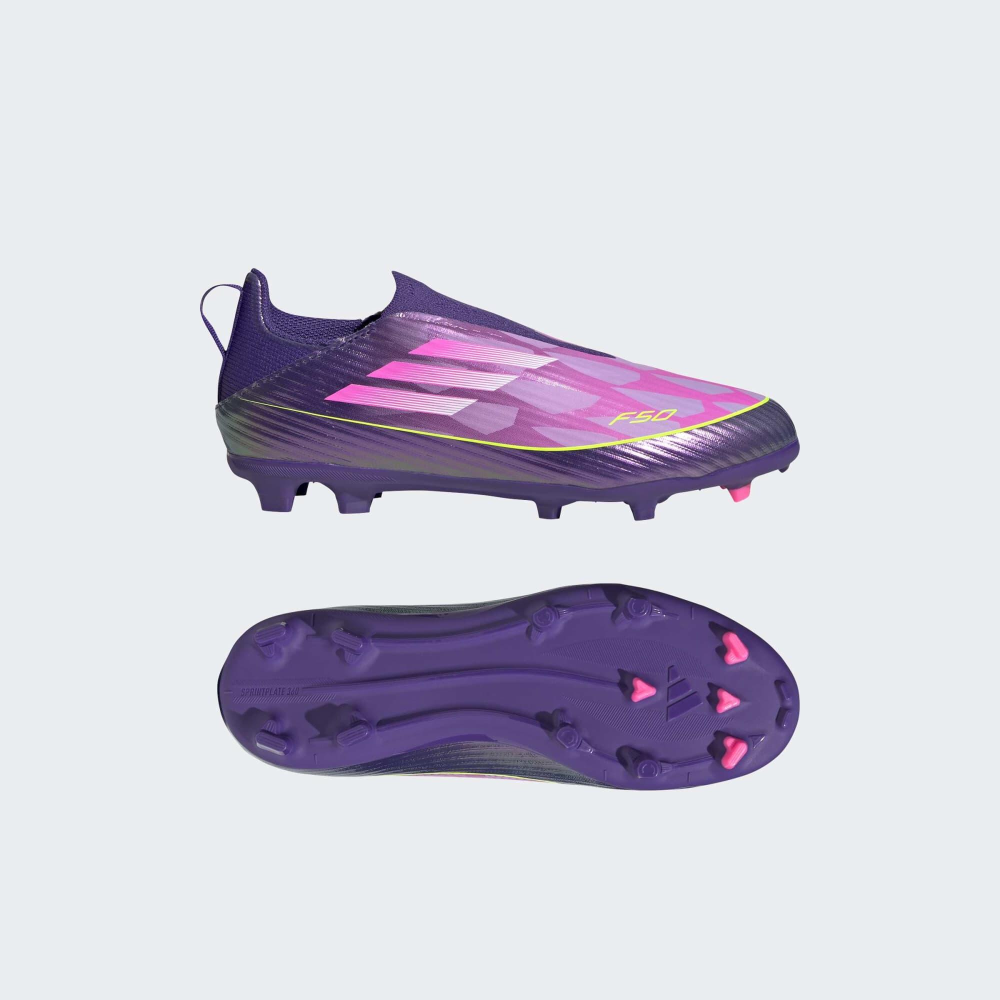 Scarpe bambino F50 YAMAL LEAGUE senza lacci 2/10