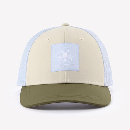 Кепка-тракер MH500 для туризму для дітей 7-15 років бежева