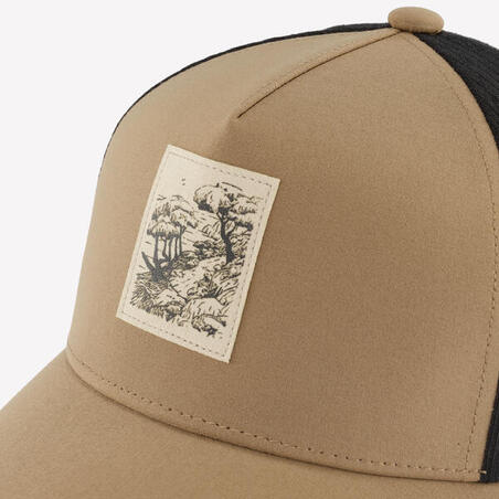 Кепка TRUCKER 500 коричнева