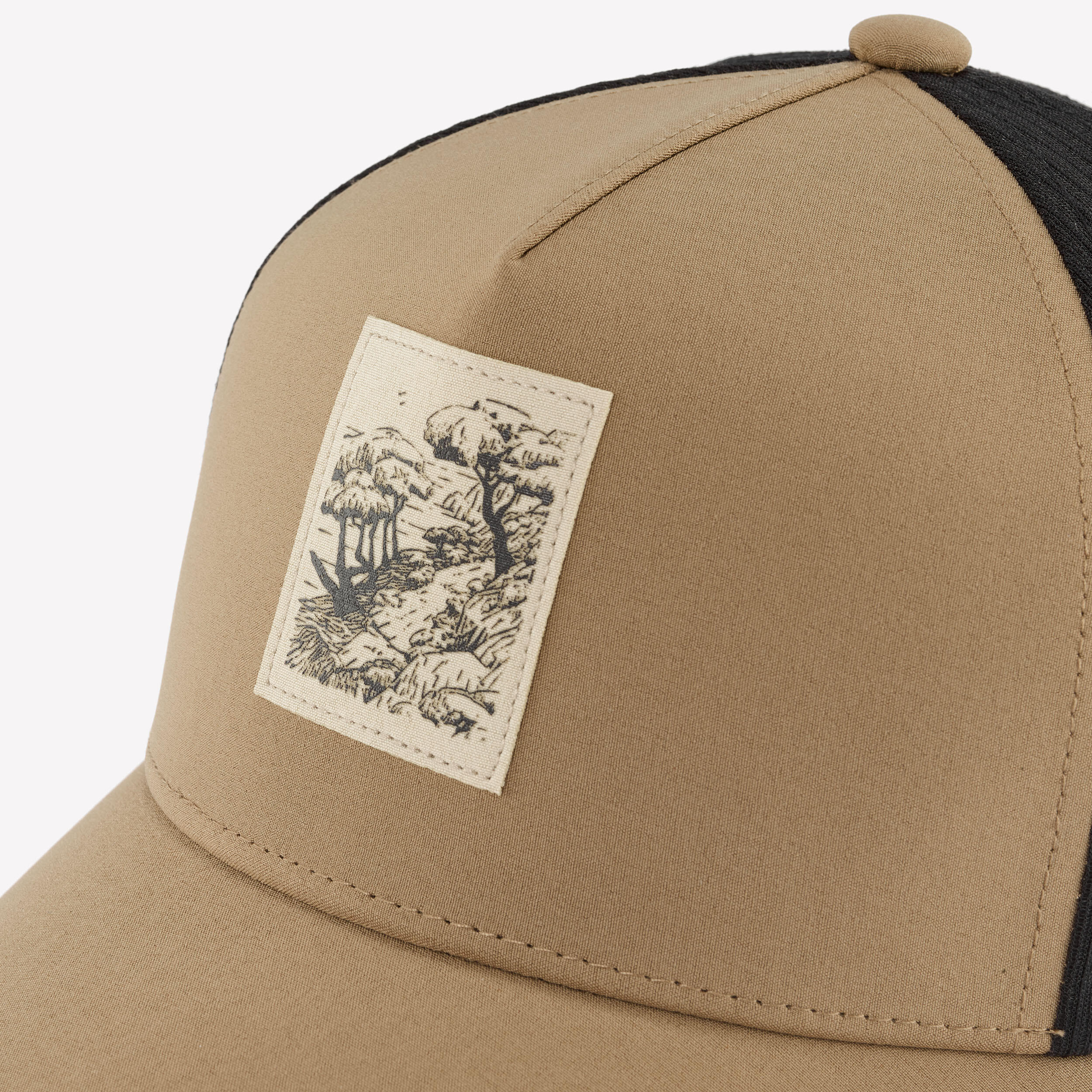 Von Dutch Pet met motiefstitching, model 'TRUCKER SORO' in wit online kopen | P&C