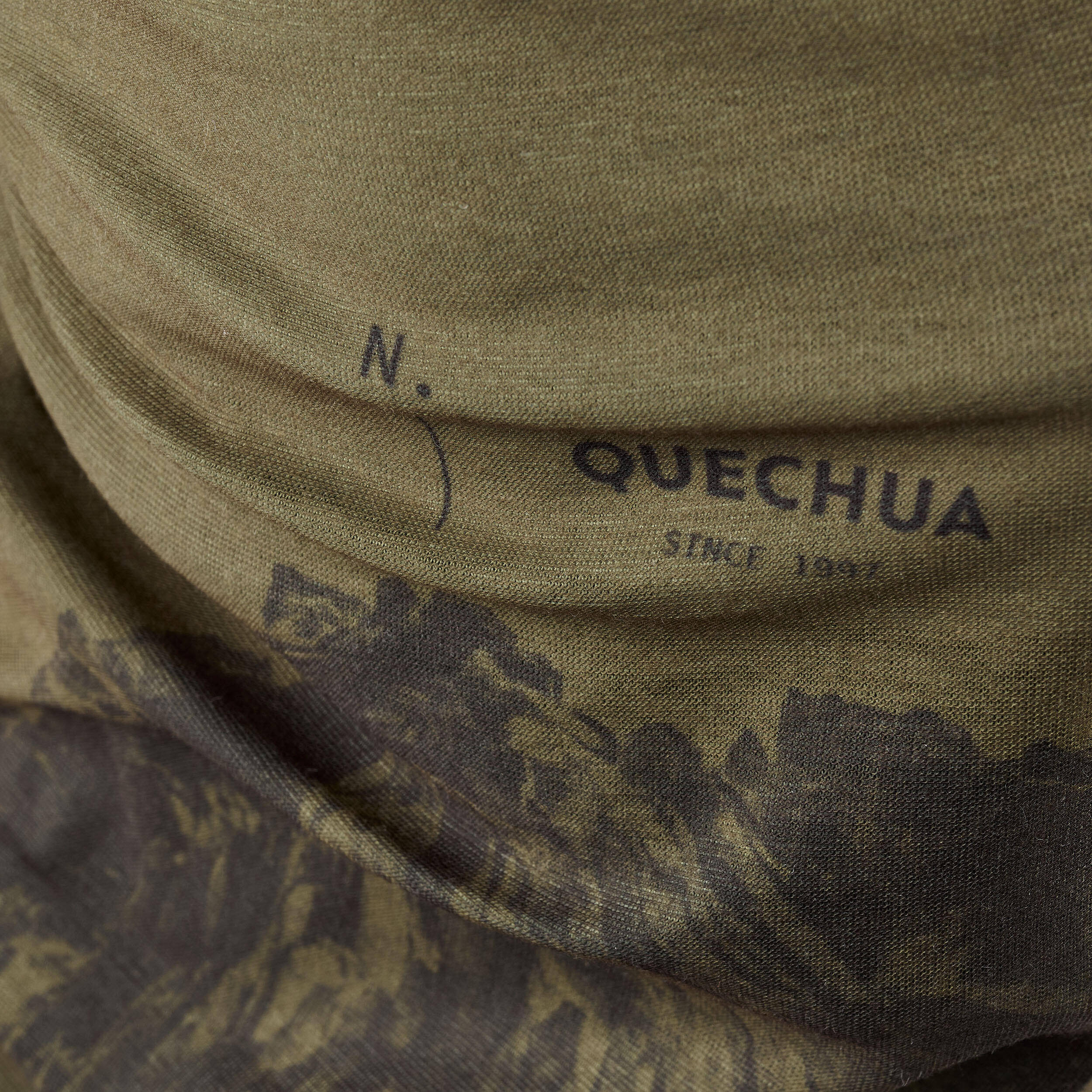 Hiking neckband, HIKE 100 - Khaki -  3