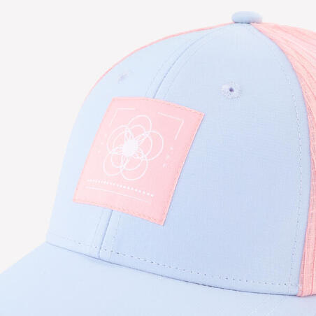 Кепка-тракер MH500 для туризму для дітей 7-15 років фіолетова