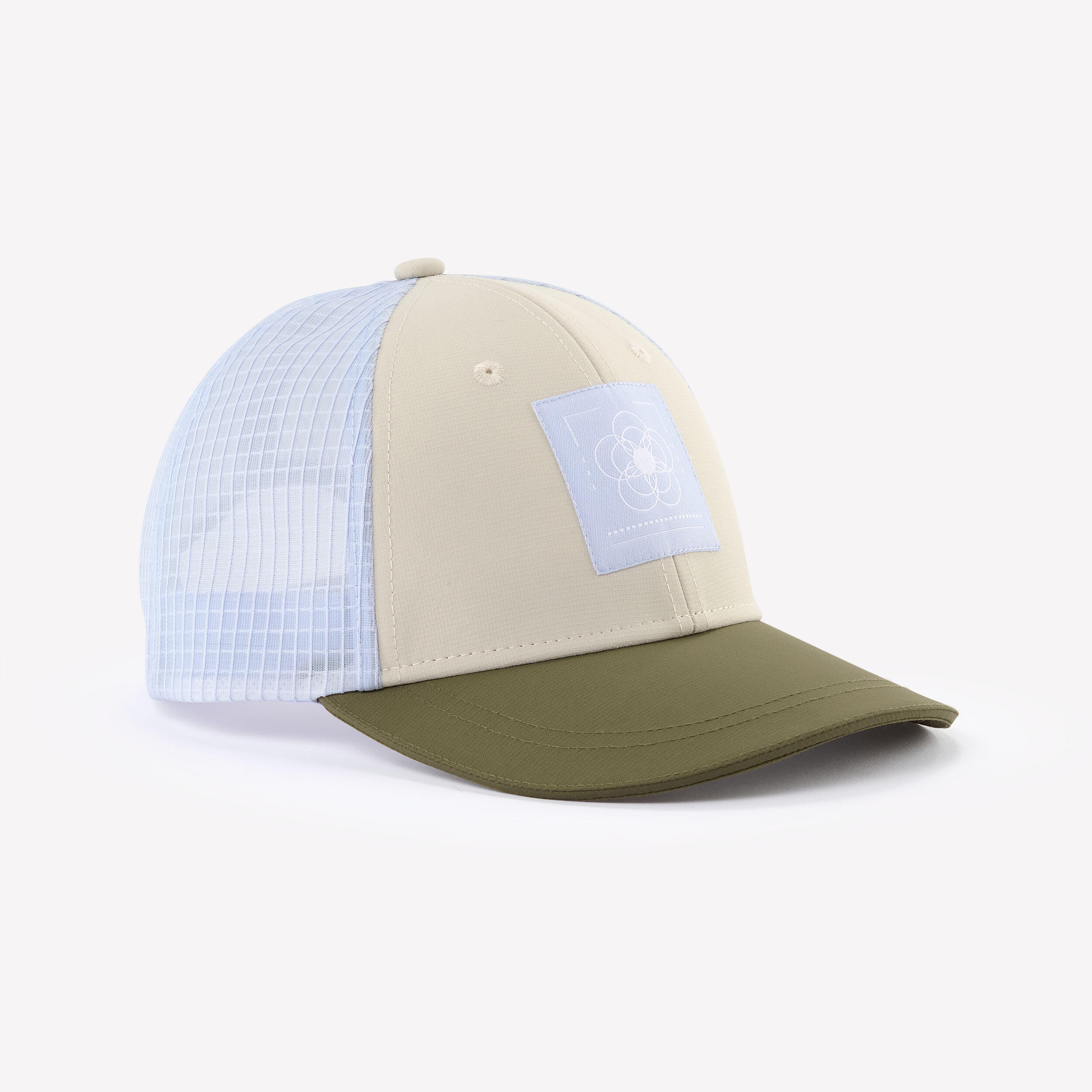 quechua Kids’ Trucker hiking cap MH100, 7-15 years - Beige-picture-15